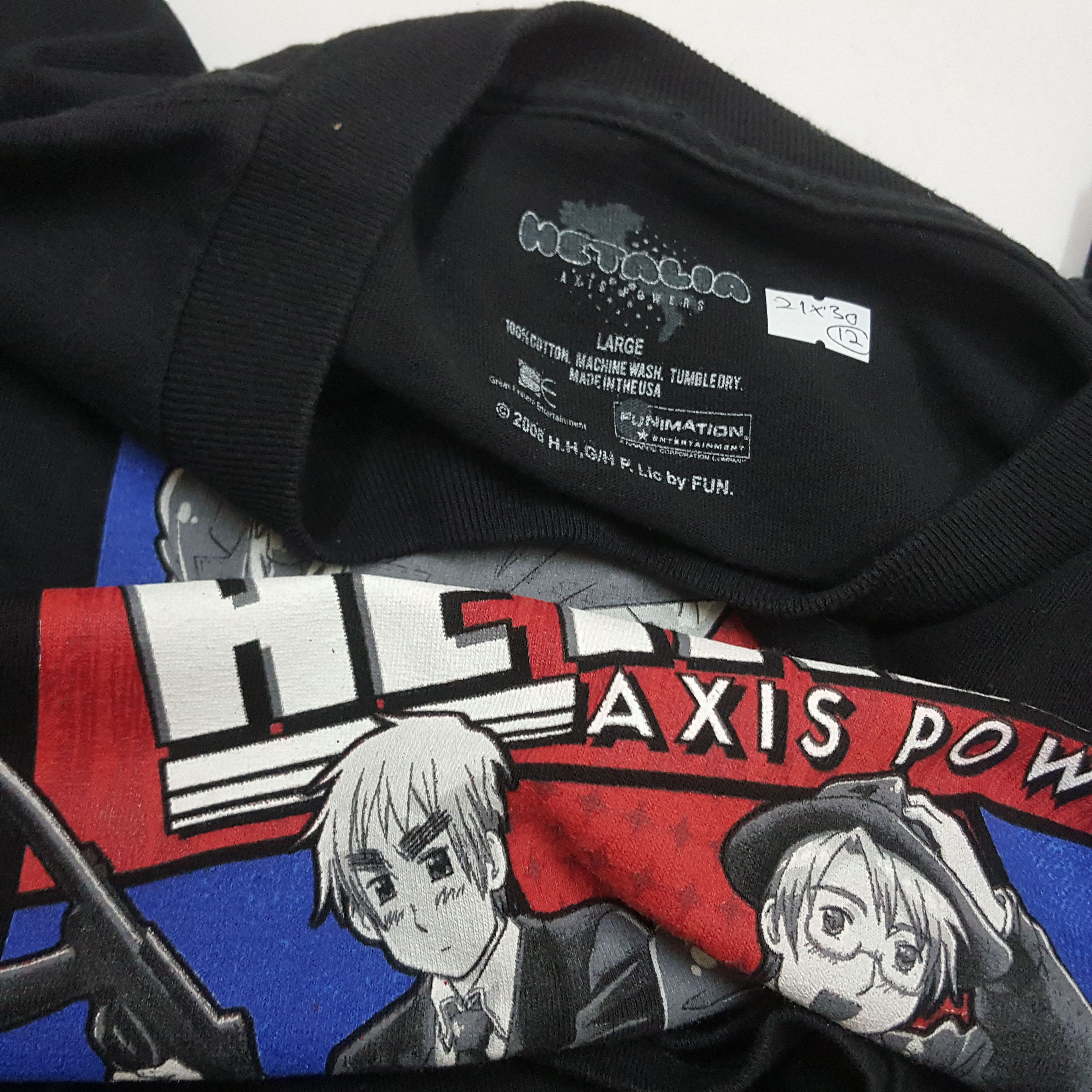 カナリア ヘタリア Axis Powers 4巻 “DOKONJO OMOCHI”Tシャツ