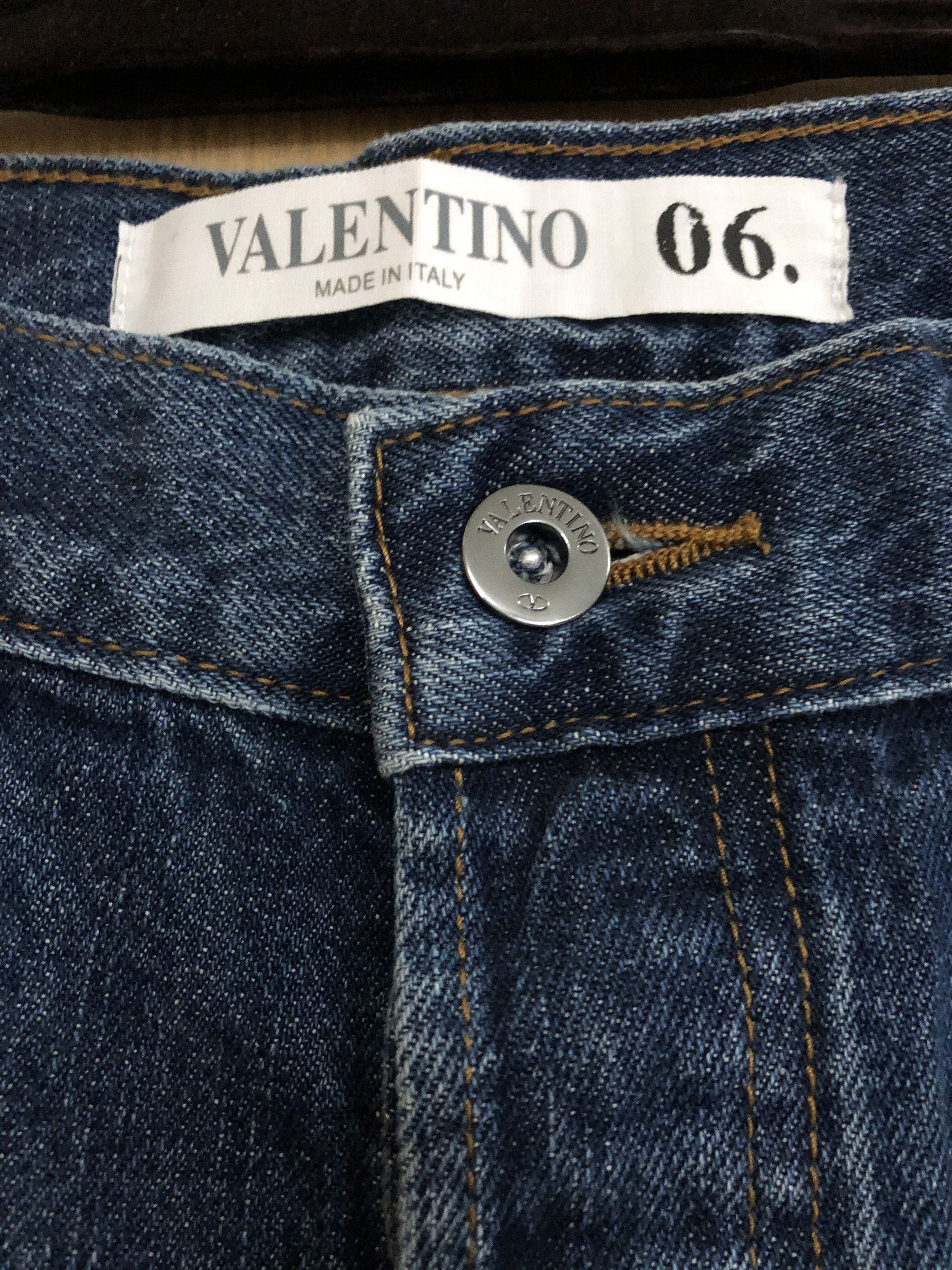Valentino Valentino SS19 Mid Blue Rockstud Denim Jeans Size US 34 / EU 50 - 3 Thumbnail