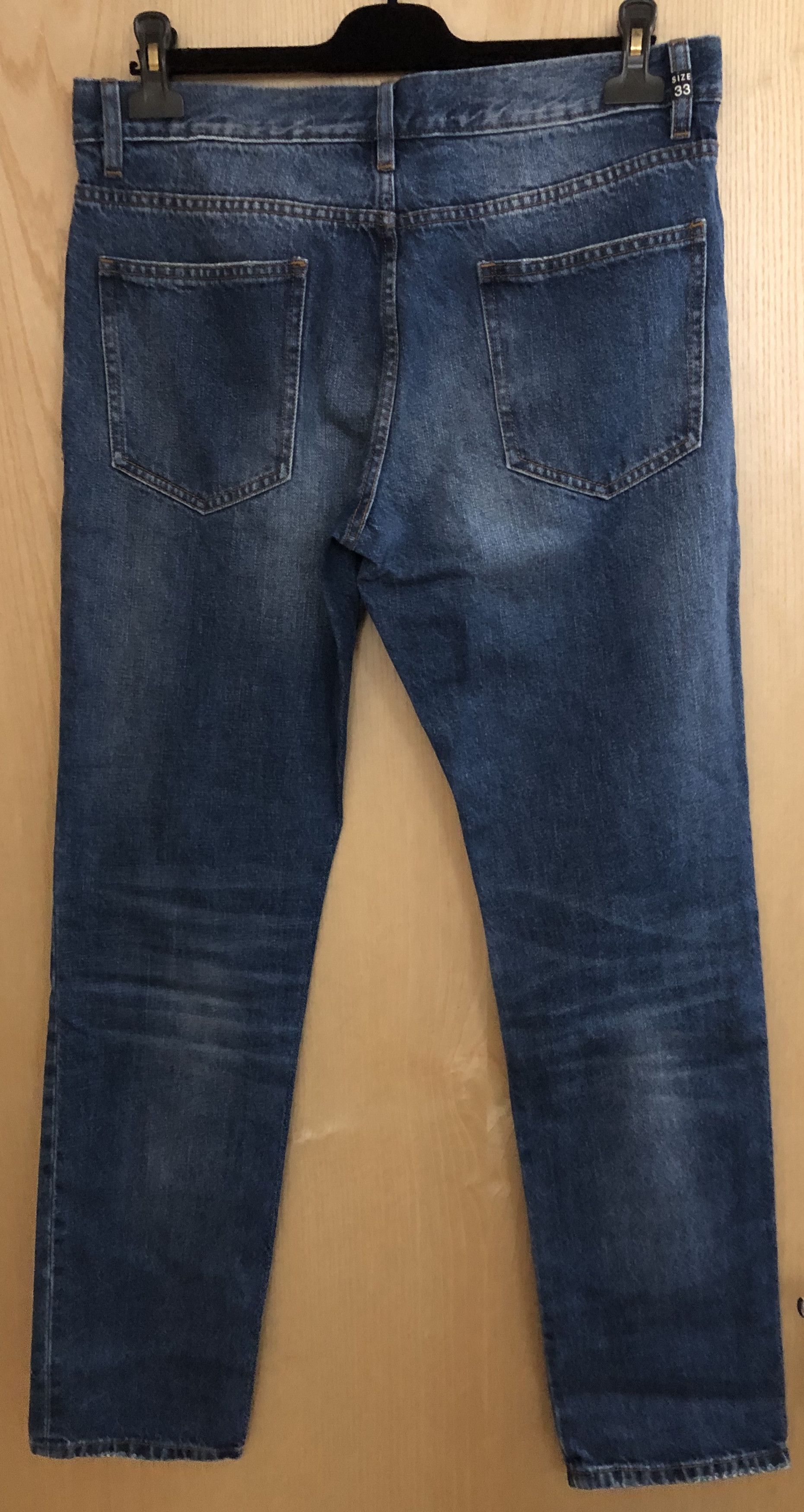 Valentino Valentino SS19 Mid Blue Rockstud Denim Jeans Size US 34 / EU 50 - 2 Thumbnail