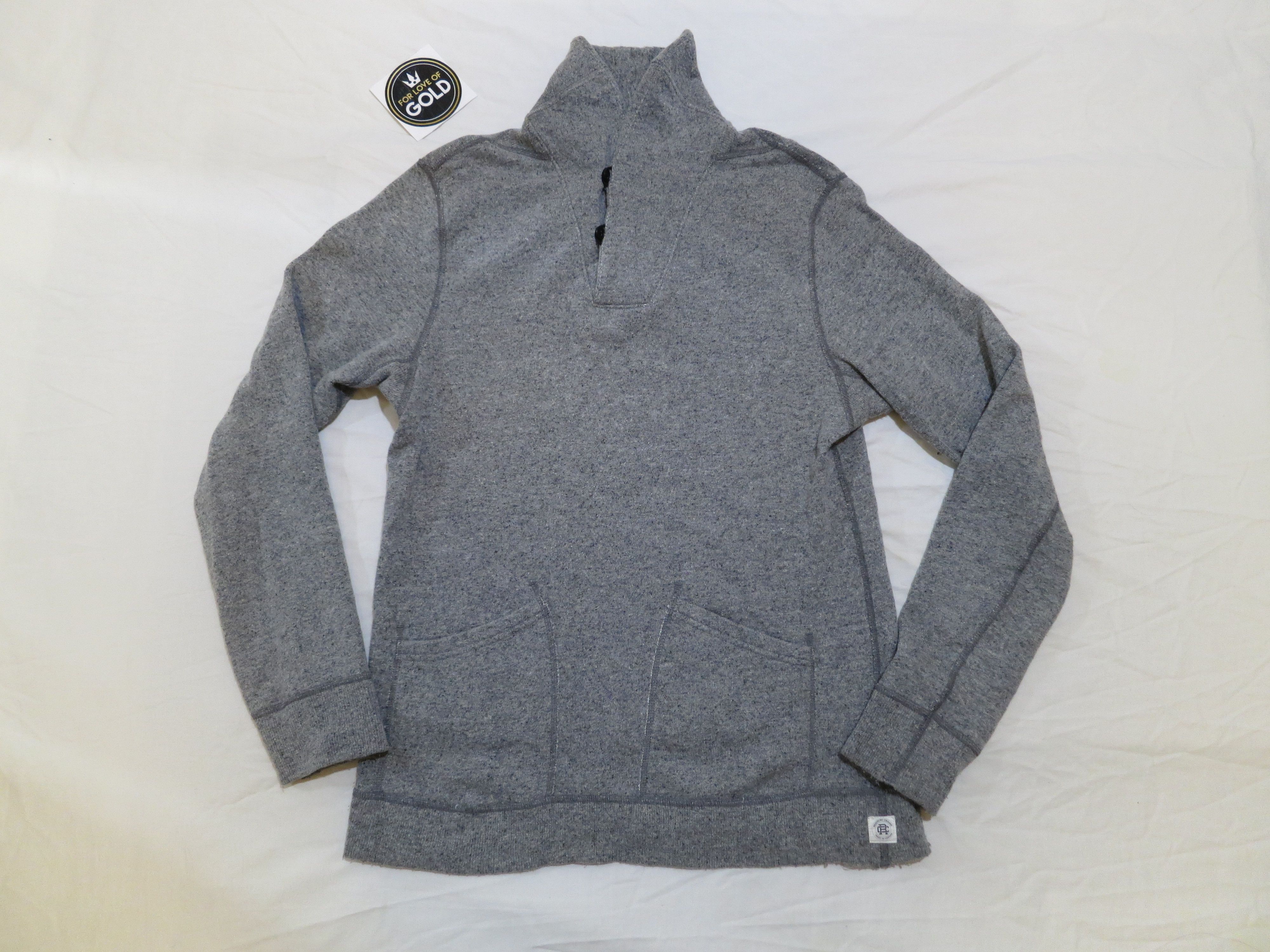 Reigning Champ Reigning Champ x Steven Alan collared grey sweater Size US M / EU 48-50 / 2 - 4 Thumbnail