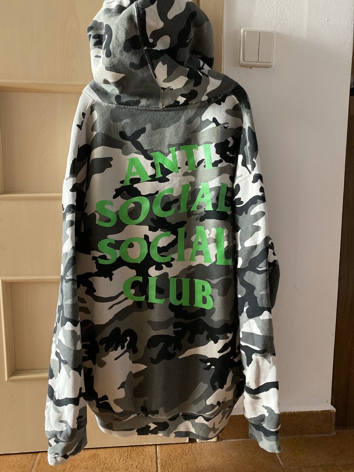 Anti Social Social Club ASSC Frozen Camo Hoodie Grailed