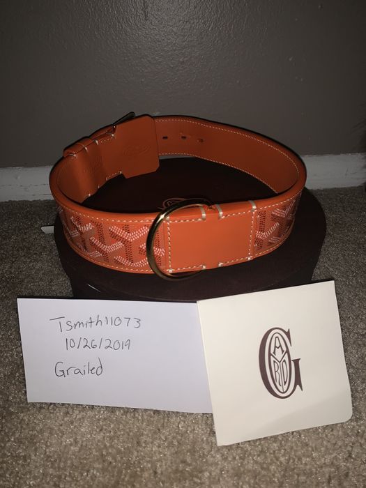 Goyard Dog Collar - For Sale on 1stDibs