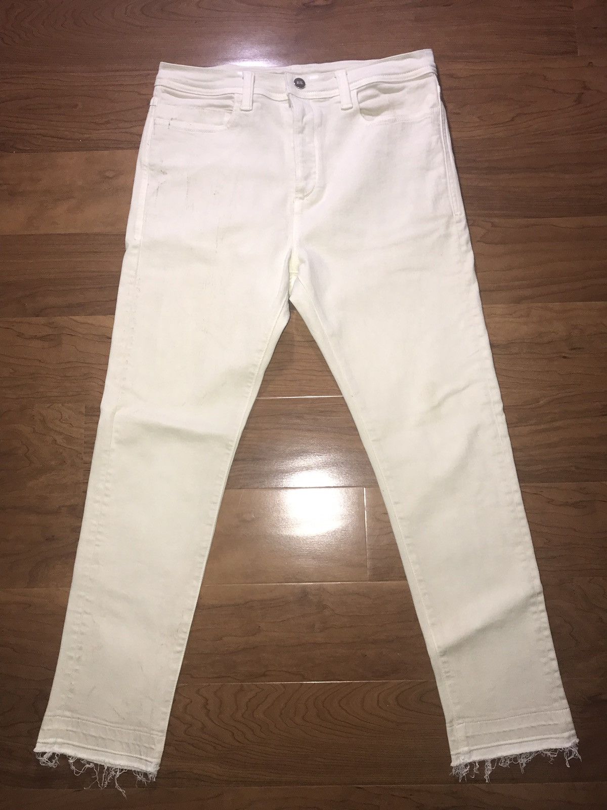 Bare Knuckles Bare Knuckles White Clay Wash Denim Size US 30 / EU 46 - 1 Thumbnail