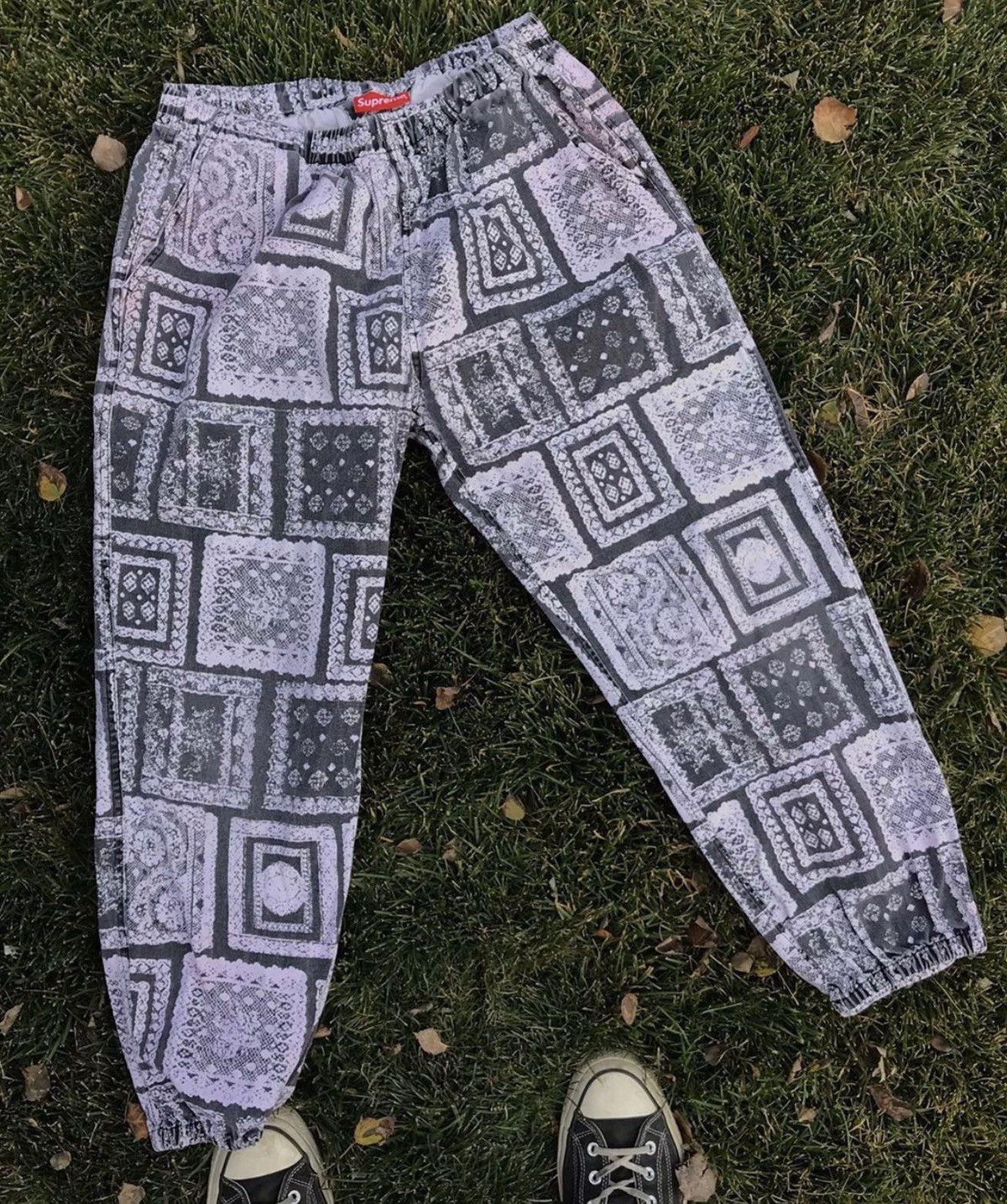 美品supreme 17ss Laces pants  L Supreme 📛SUPREME LACE PANTS SS17 (Large) READ📛 | Grailed