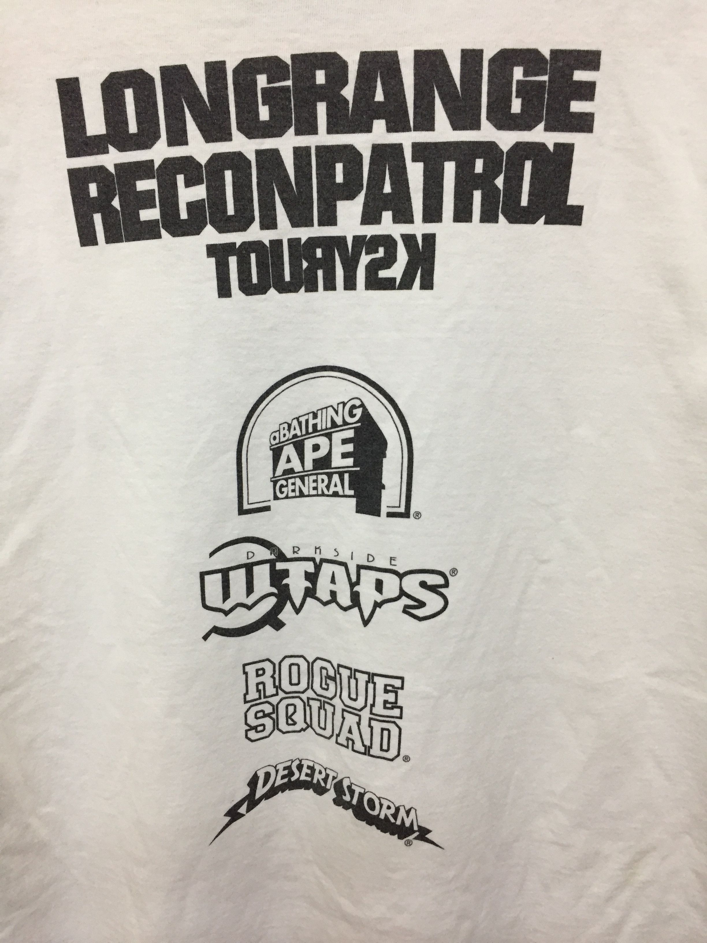 Bape × Wtaps 2001 BAPE X WTAPS tee Size US M / EU 48-50 / 2 - 3 Thumbnail