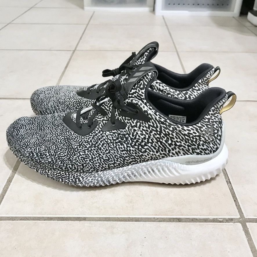 Adidas Adidas Zebra Turtle dove Alphabounce Grailed