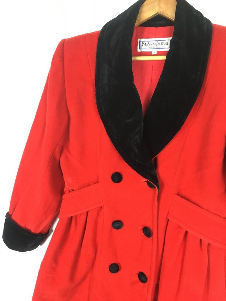 Saint Laurent Paris × Yves Saint Laurent Vintage Yves Saint Laurent Women Medium Size US M / EU 48-50 / 2 - 2 Thumbnail