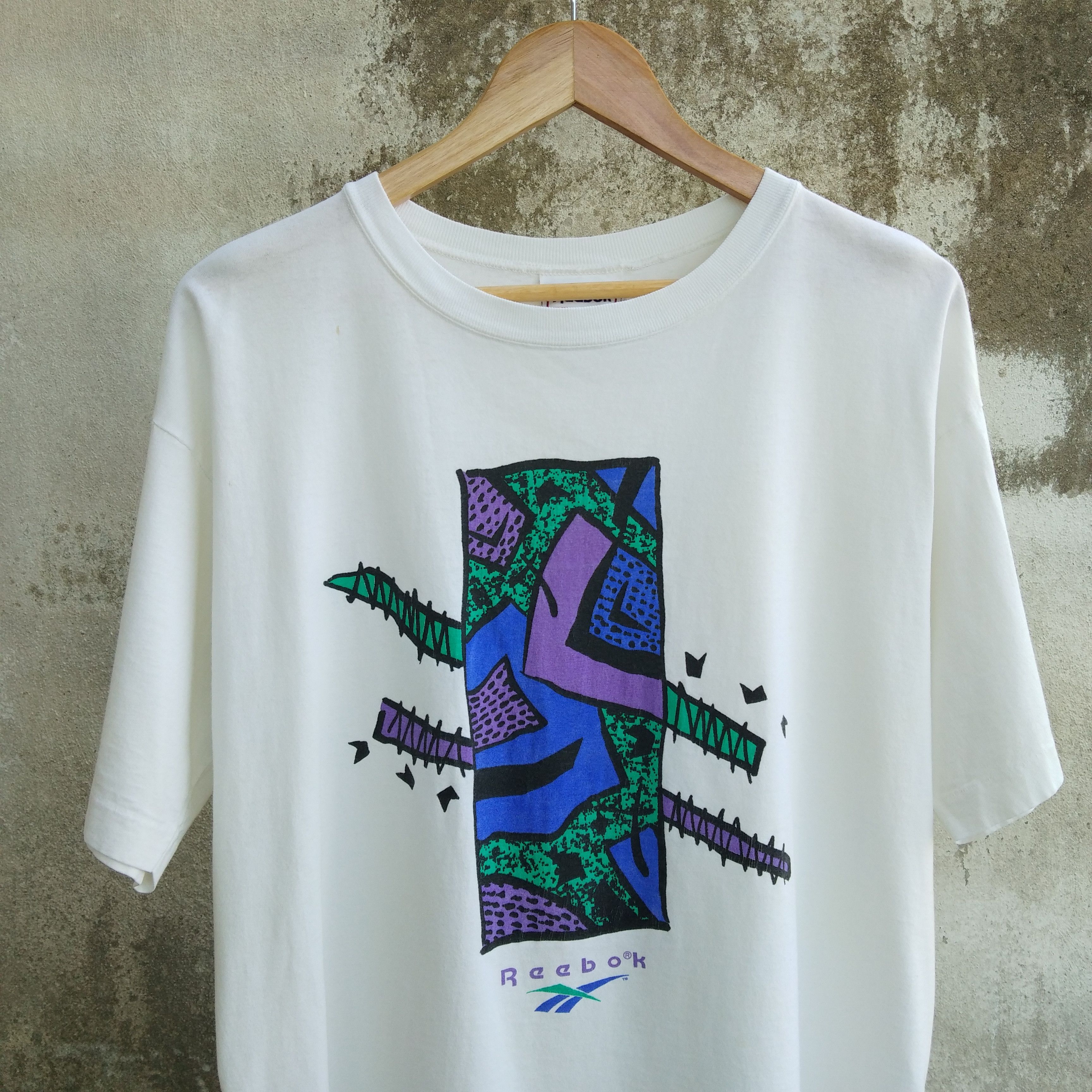 Vintage Reebok Printed T-shirt - L main image 1