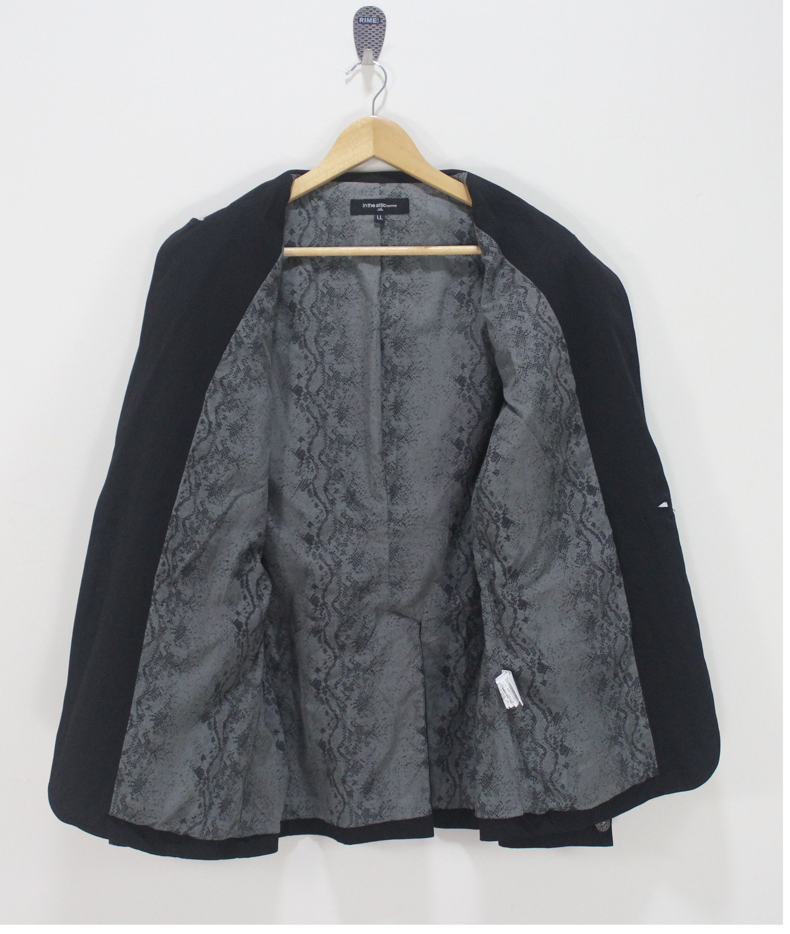 In The Attic STUD Western Blazer IN THE ATTIC Jacket Zipper Pocket Rare Size US L / EU 52-54 / 3 - 4 Thumbnail