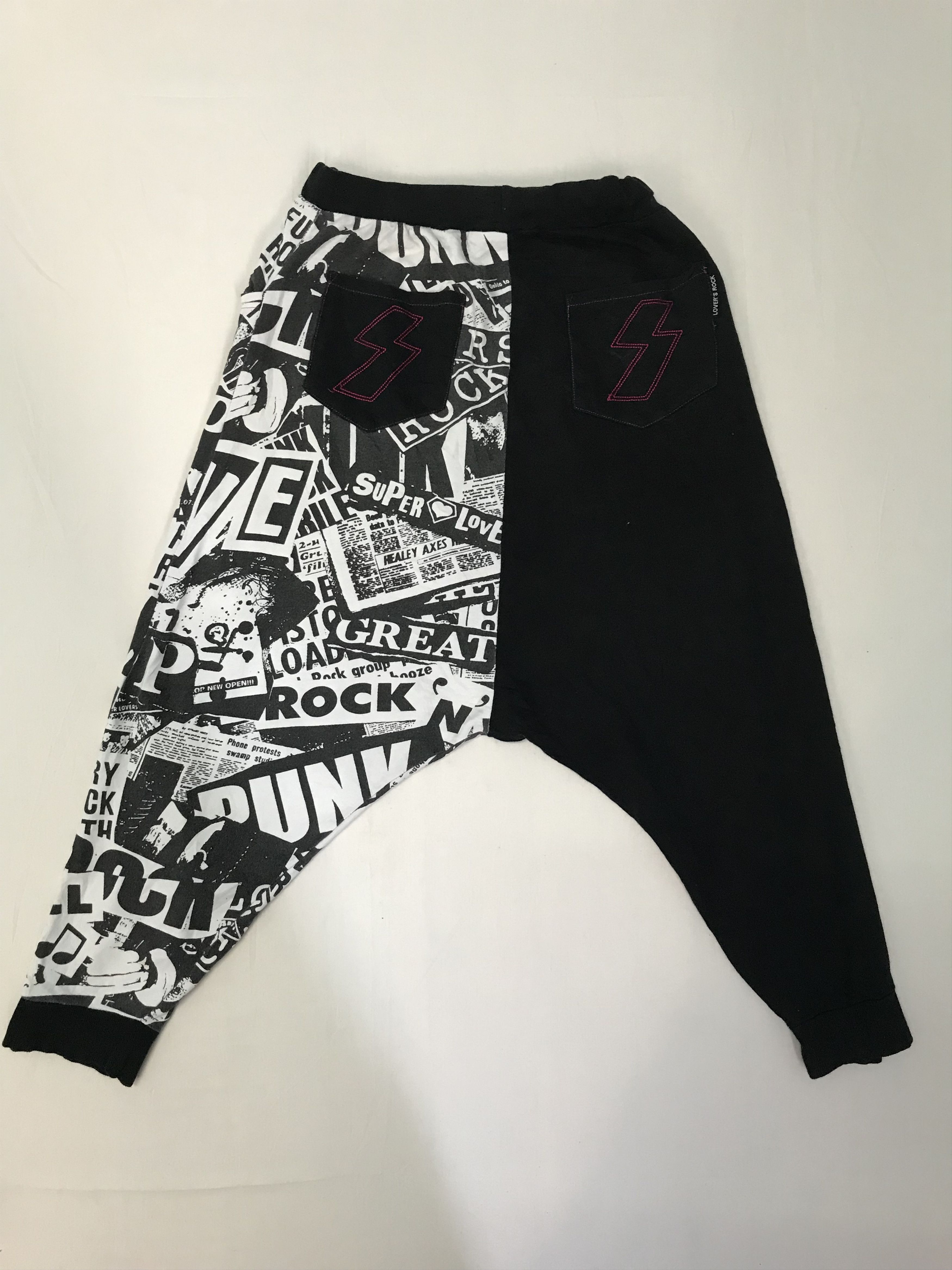 Japanese Brand Rare Superlover Punk Style Baggy Sweatpant Size US 30 / EU 46 - 6 Thumbnail