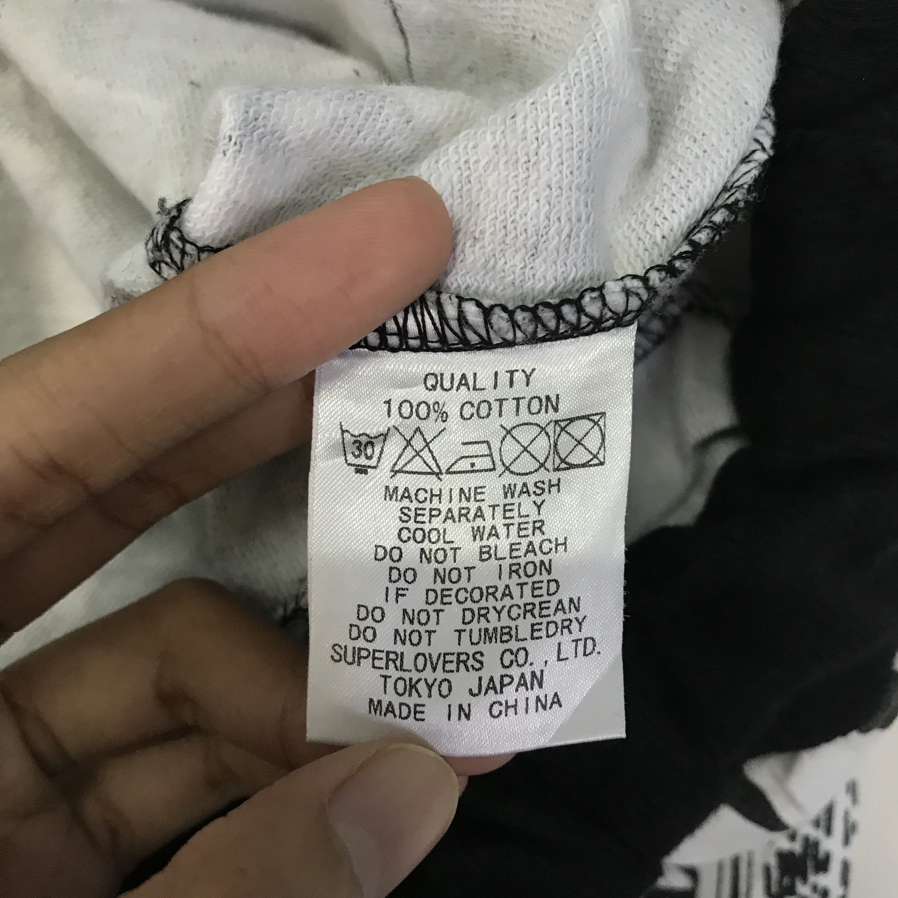Japanese Brand Rare Superlover Punk Style Baggy Sweatpant Size US 30 / EU 46 - 14 Thumbnail