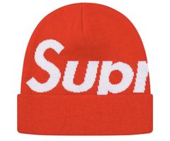 Supreme Big Logo Beanie | Grailed