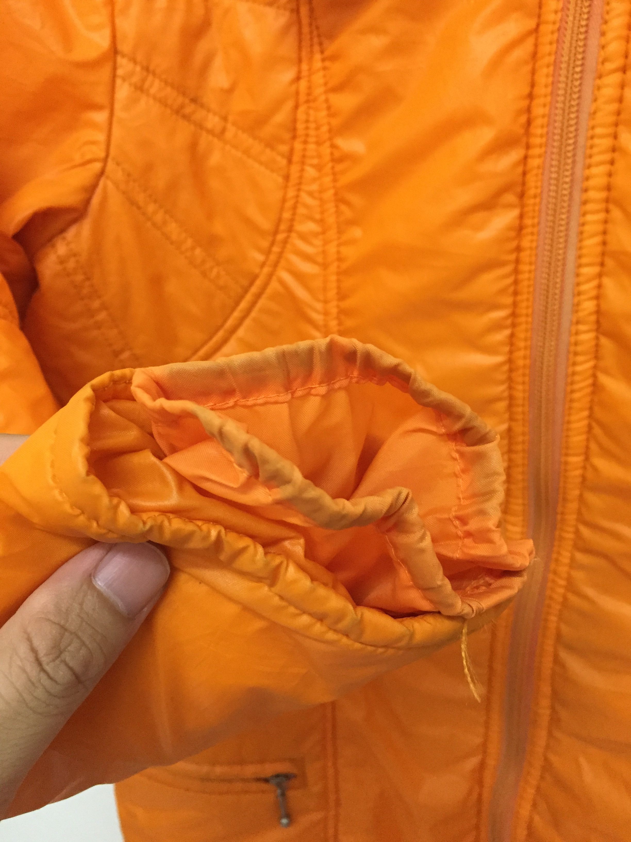 Moncler × Vintage 90's MONCLER orange down Jacket Size US S / EU 44-46 / 1 - 6 Thumbnail
