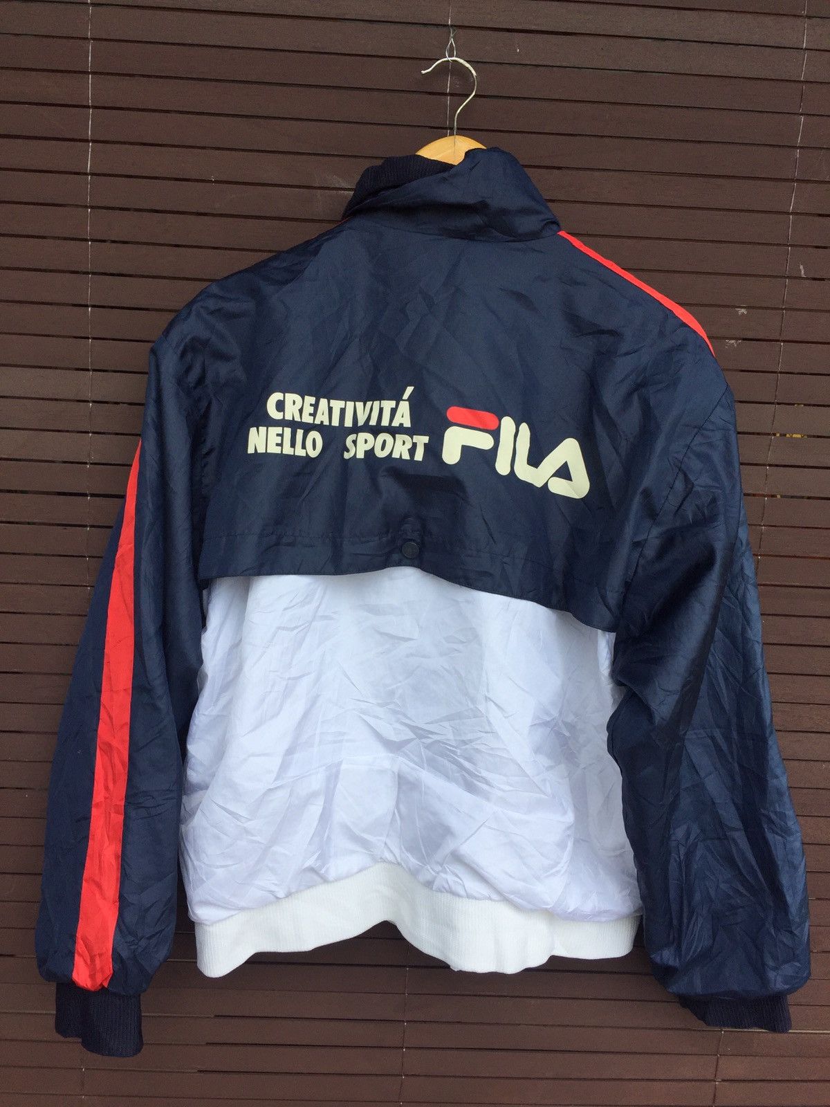Fila × Vintage vintage 90s FILA sport windbreaker jacket sweater Size US L / EU 52-54 / 3 - 3 Thumbnail