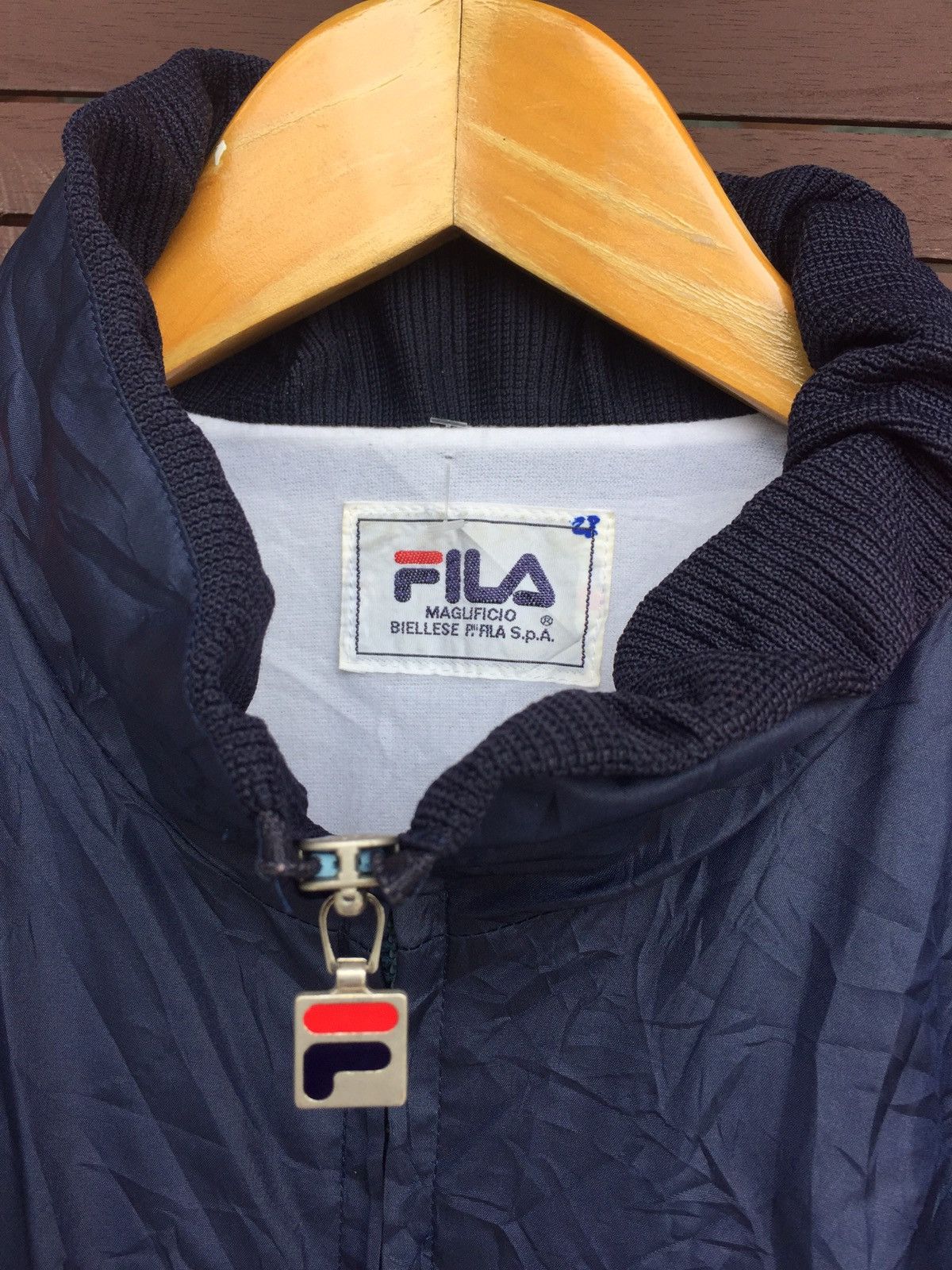 Fila × Vintage vintage 90s FILA sport windbreaker jacket sweater Size US L / EU 52-54 / 3 - 2 Thumbnail