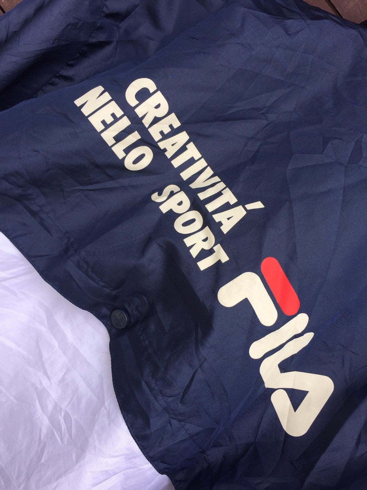 Fila × Vintage vintage 90s FILA sport windbreaker jacket sweater Size US L / EU 52-54 / 3 - 4 Thumbnail