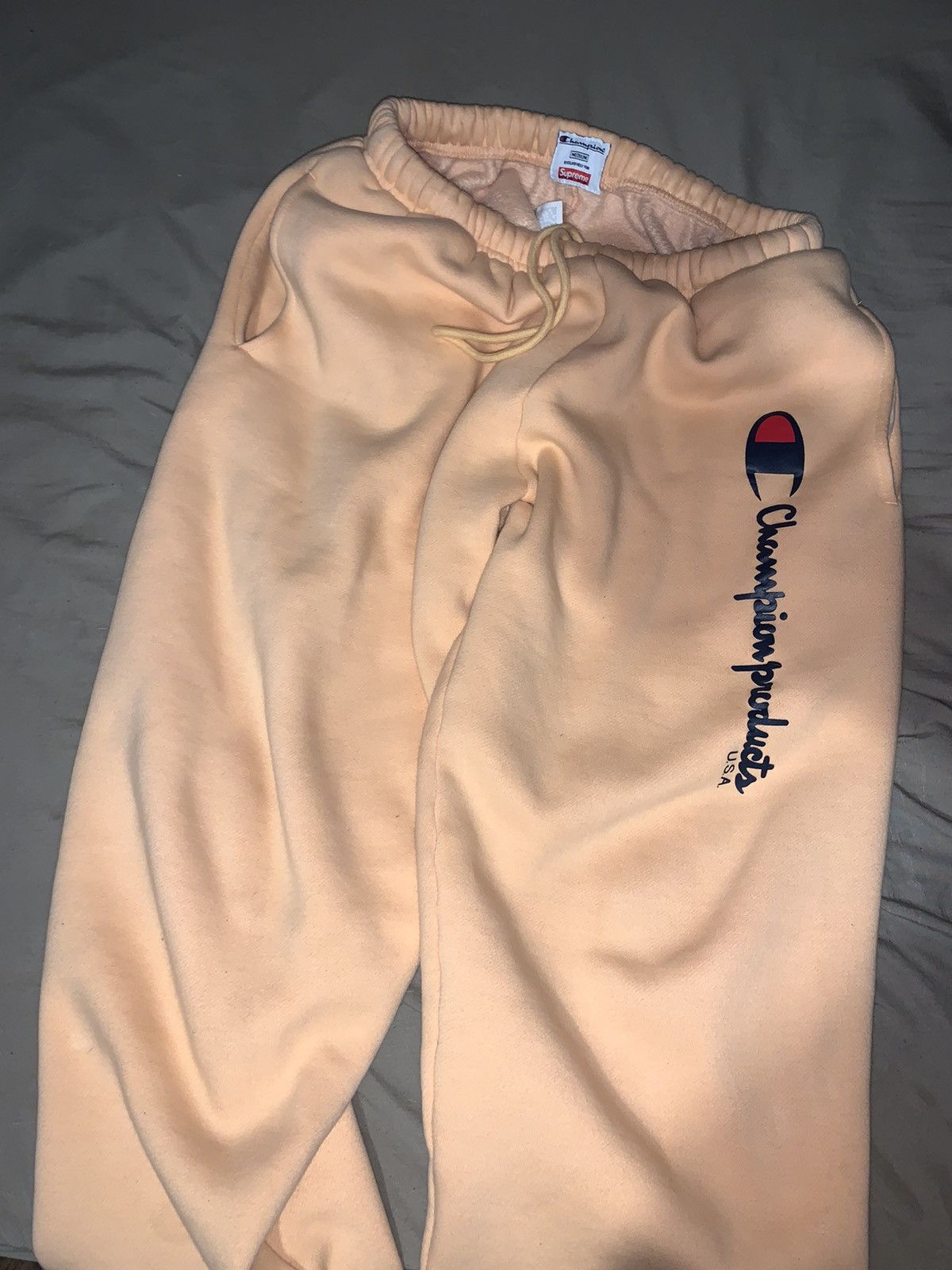 Champion x online supreme joggers