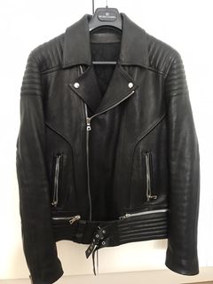 Men's Balmain Leather Jackets | Grailed