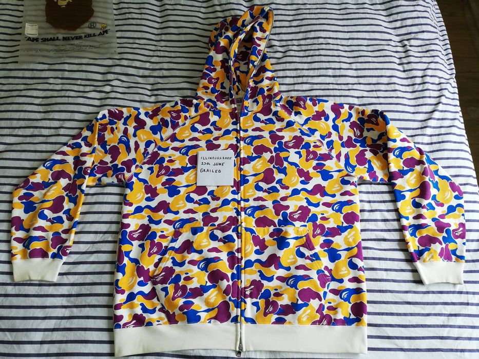 Grailed bape cheap hoodie