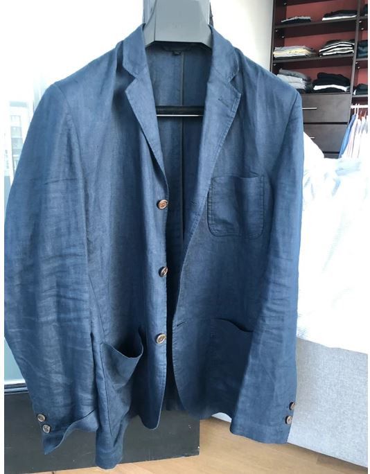 Muji Muji linen jacket / chore coat | Grailed