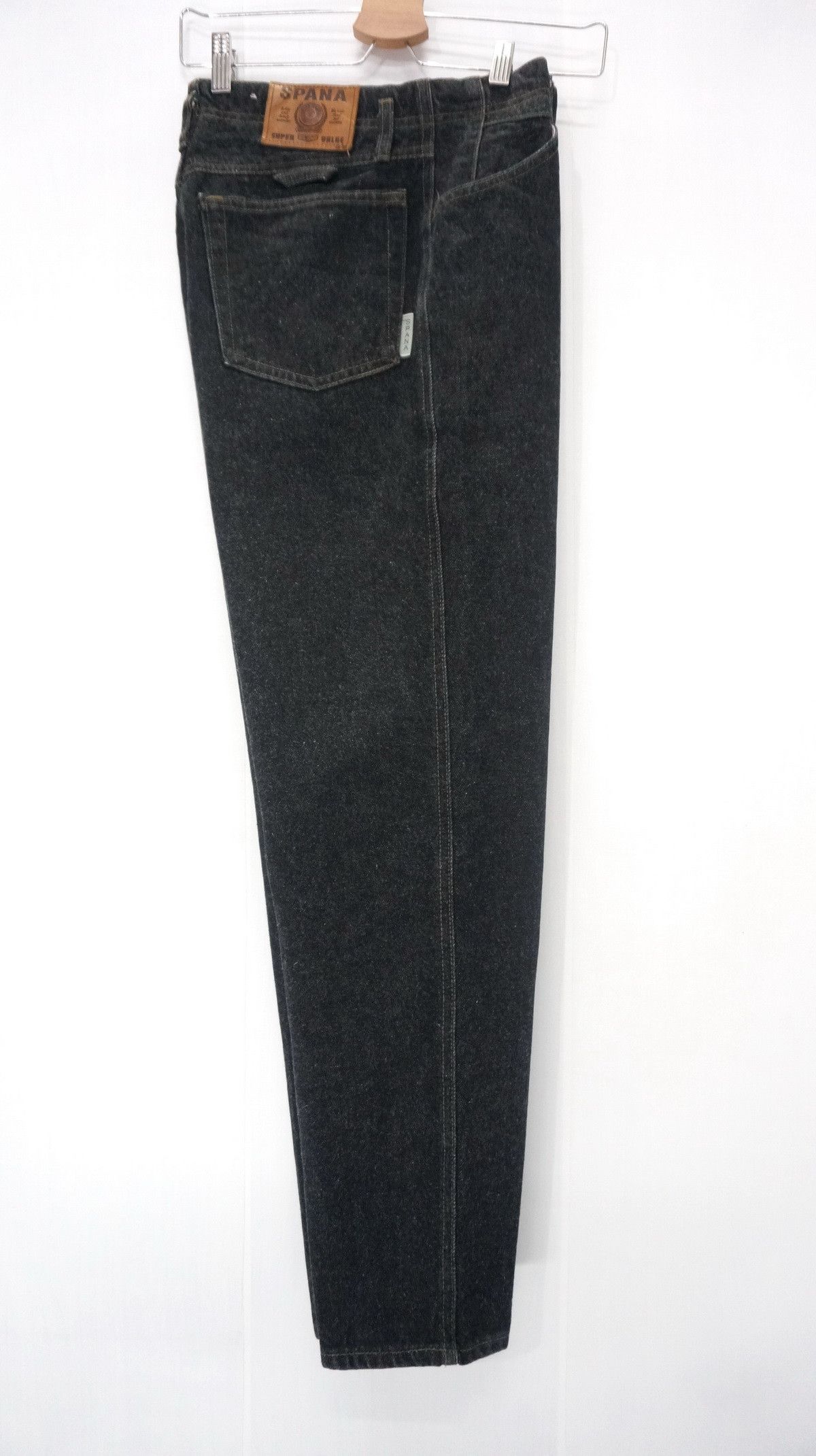 Big John Rare BIG JOHN SPANA 90s Black Tapered Jeans Size US 30 / EU 46 - 9 Thumbnail