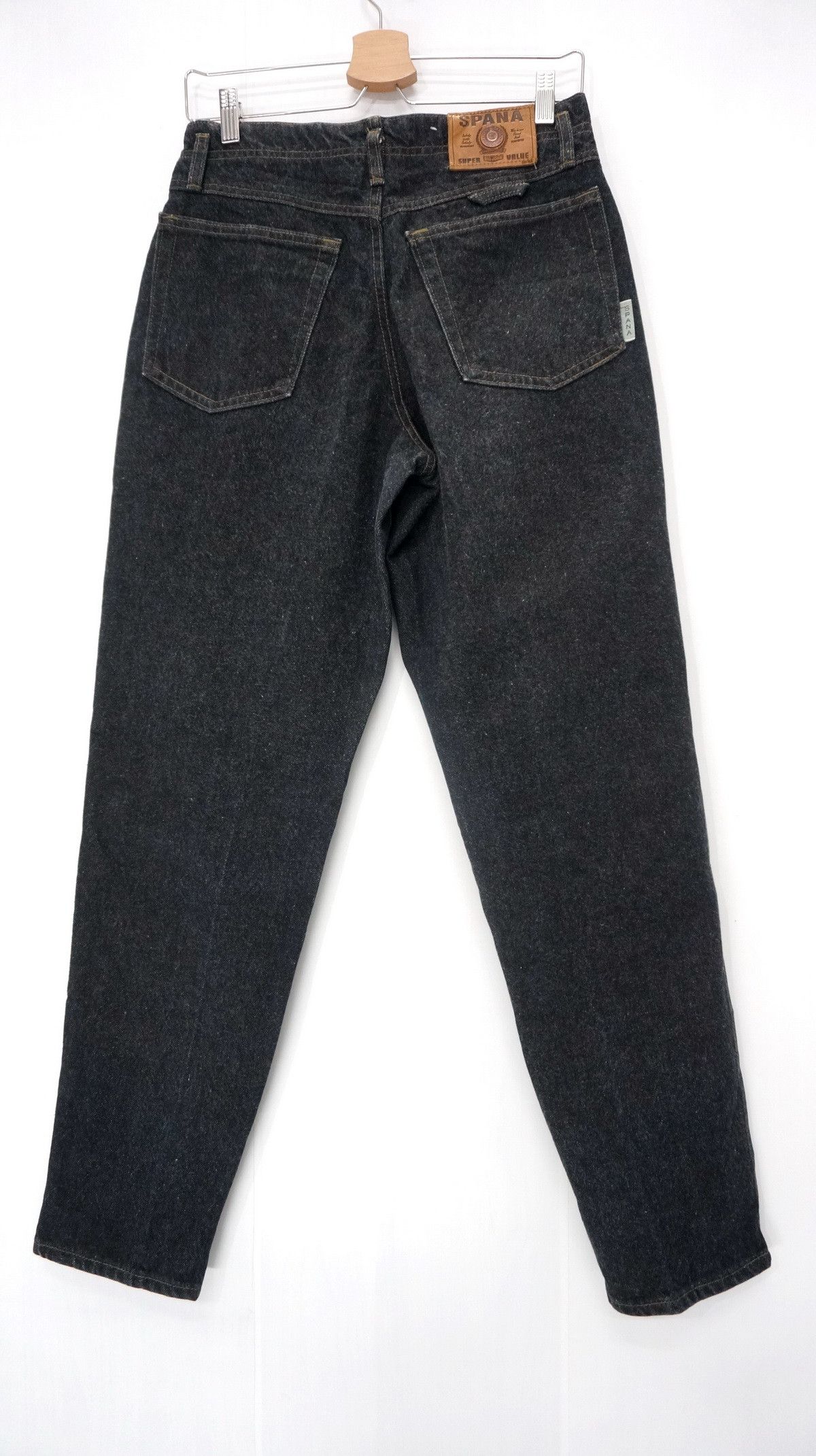 Big John Rare BIG JOHN SPANA 90s Black Tapered Jeans Size US 30 / EU 46 - 1 Thumbnail