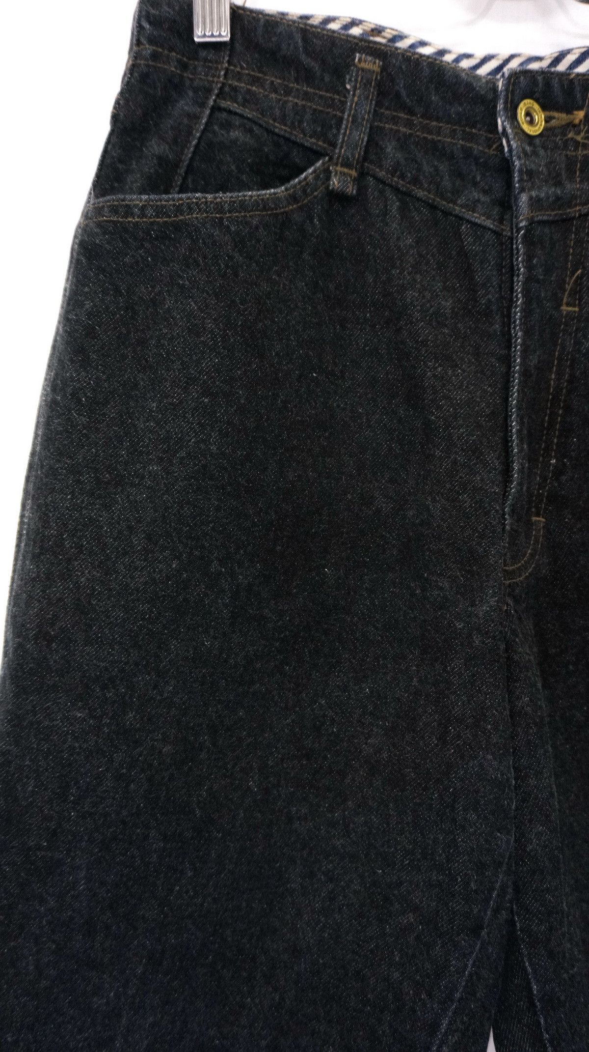 Big John Rare BIG JOHN SPANA 90s Black Tapered Jeans Size US 30 / EU 46 - 7 Thumbnail