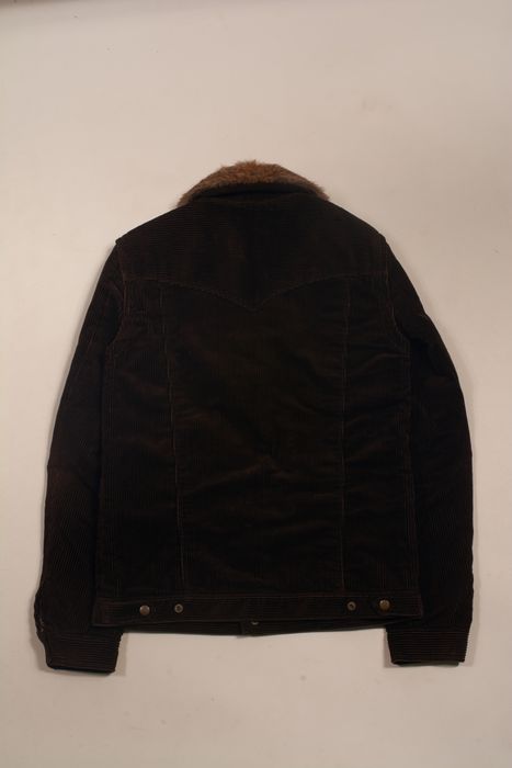 Number (N)ine FW02 Rabbit Fur Cord Jacket | Grailed