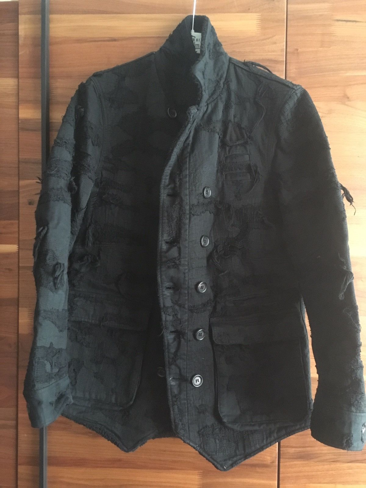 85 destroyed pea coat