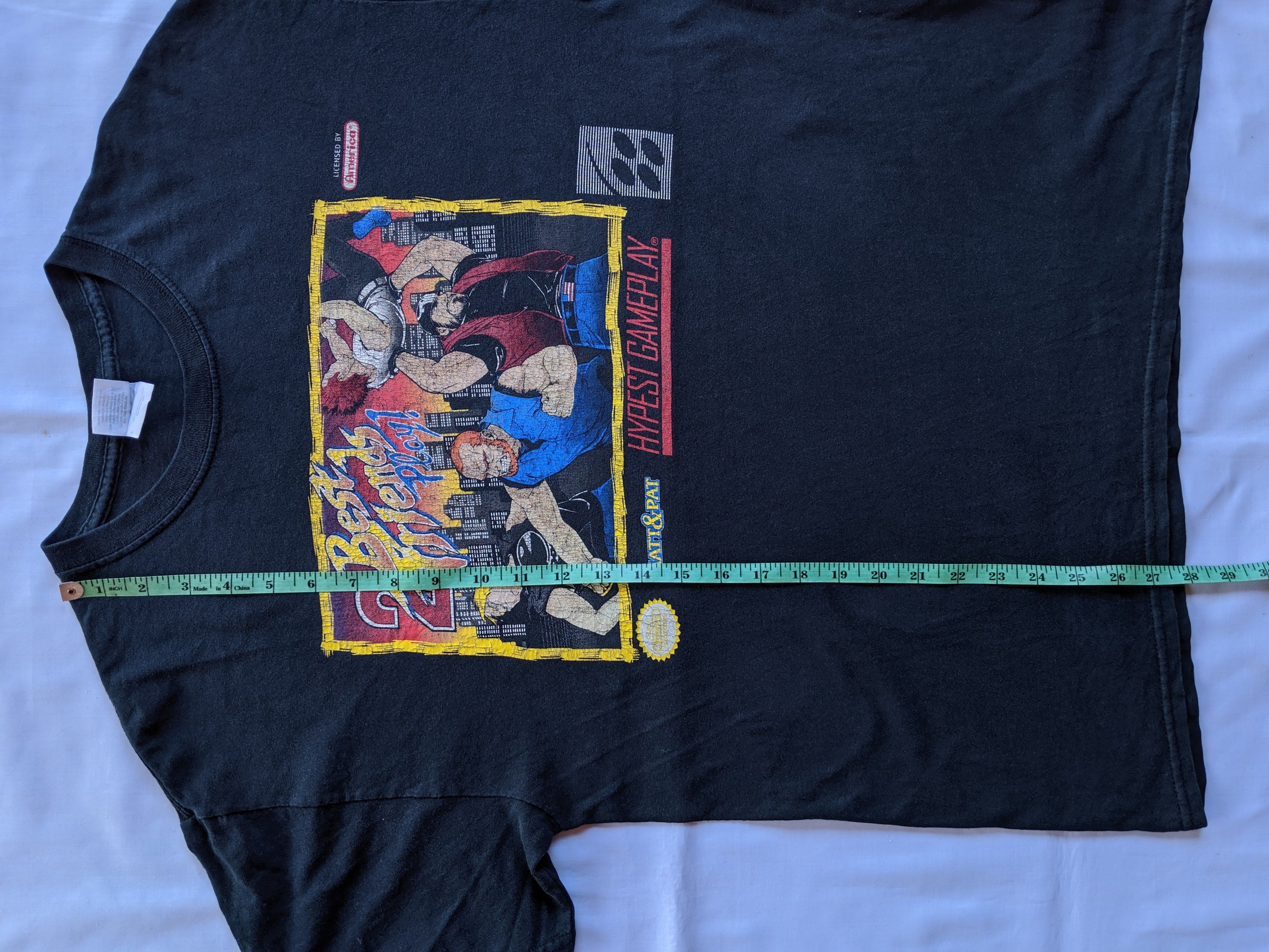 Gildan × Nintendo × Vintage Vintage Nintendo games 2 Best Friend printed logo Size US M / EU 48-50 / 2 - 6 Thumbnail