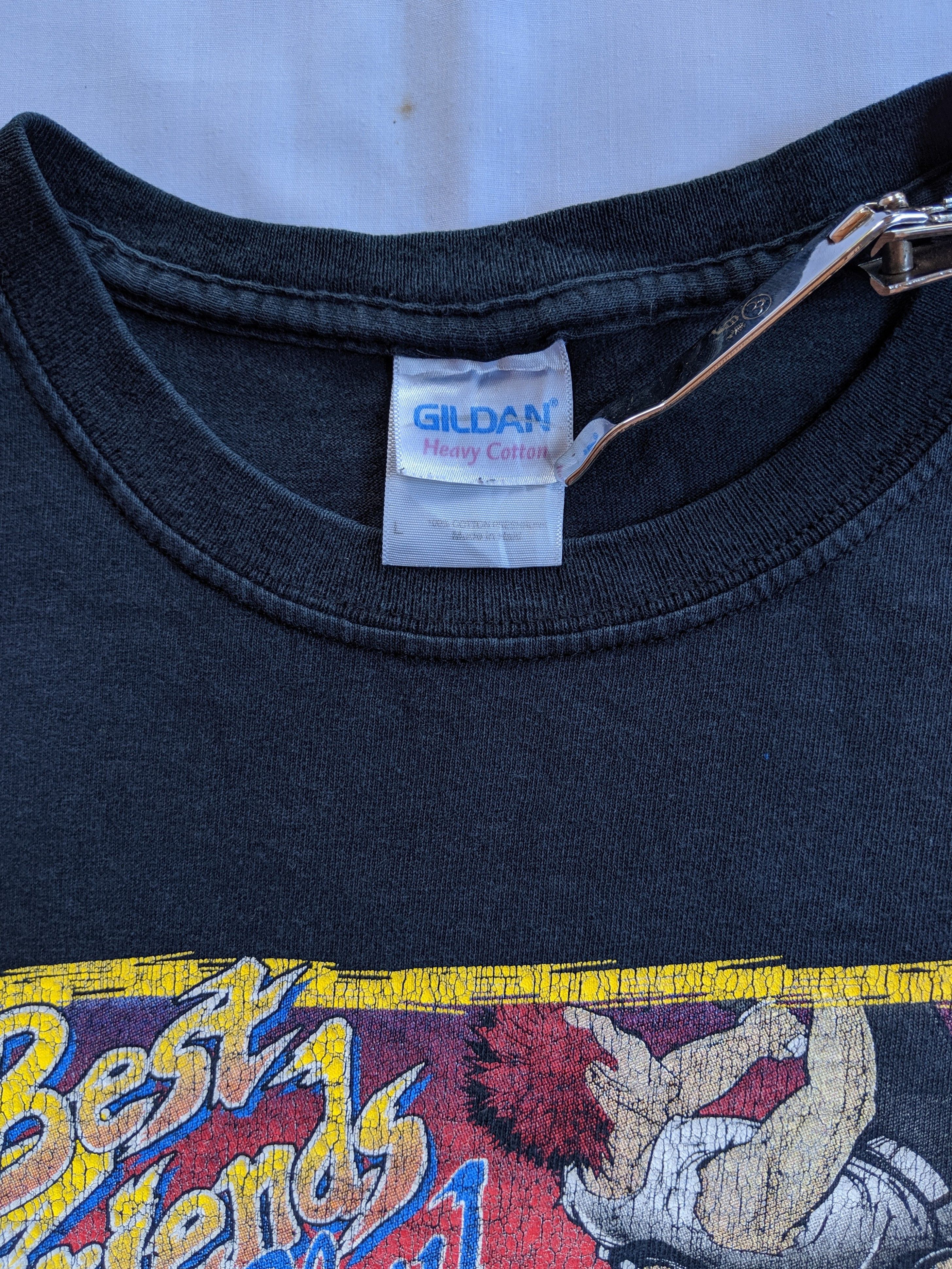 Gildan × Nintendo × Vintage Vintage Nintendo games 2 Best Friend printed logo Size US M / EU 48-50 / 2 - 4 Thumbnail