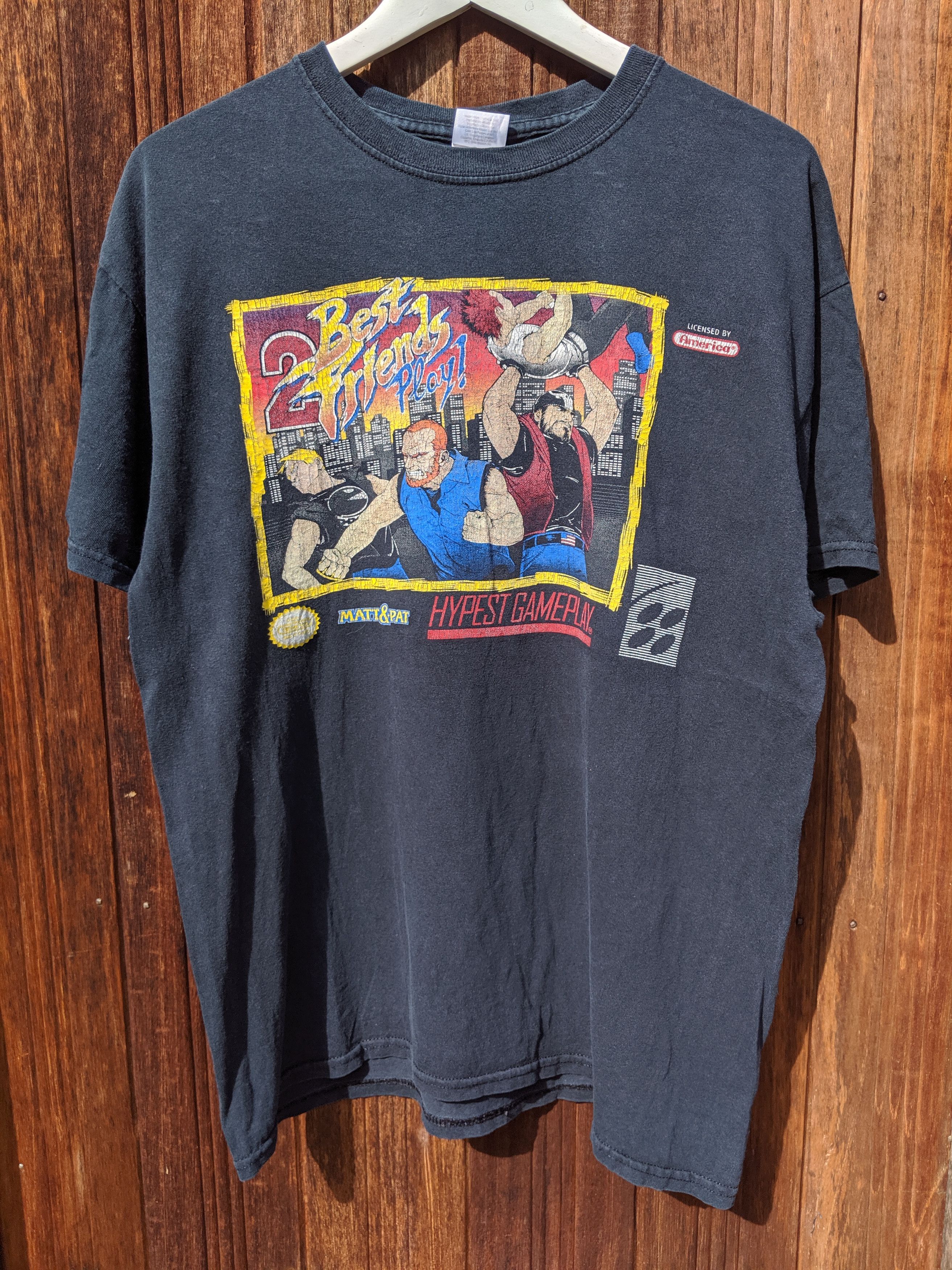 Gildan × Nintendo × Vintage Vintage Nintendo games 2 Best Friend printed logo Size US M / EU 48-50 / 2 - 1 Thumbnail