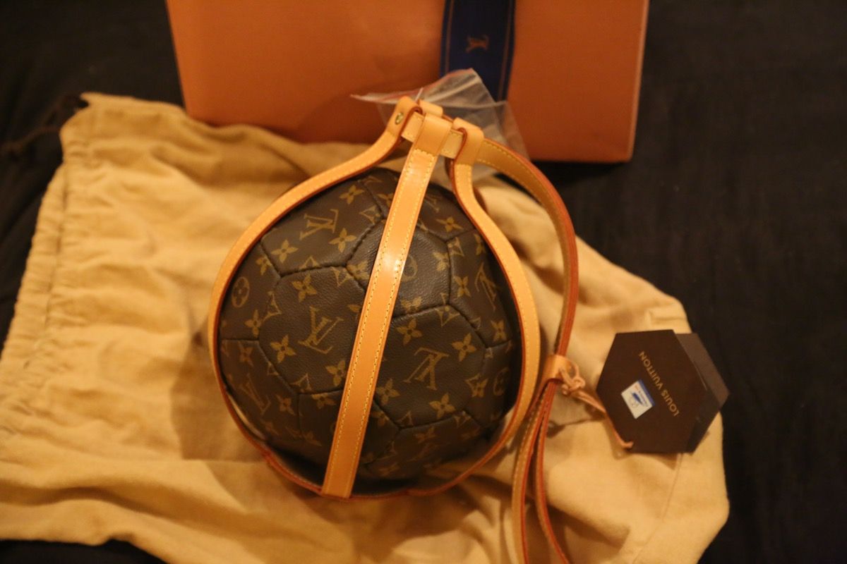 LV SOCCER BALL LIMITED EDITION EUFA FRANCE '98 - Pinth Vintage Luggage