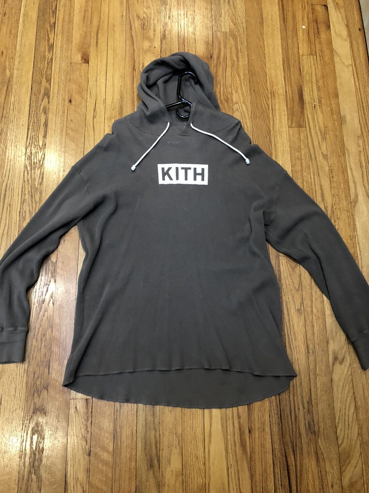 Kith calux waffle hoodie deals