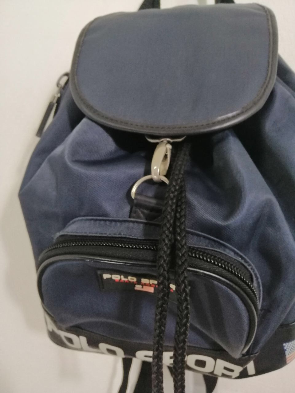 Vintage Polo Sport Santa Roberta Backpack Rare Design