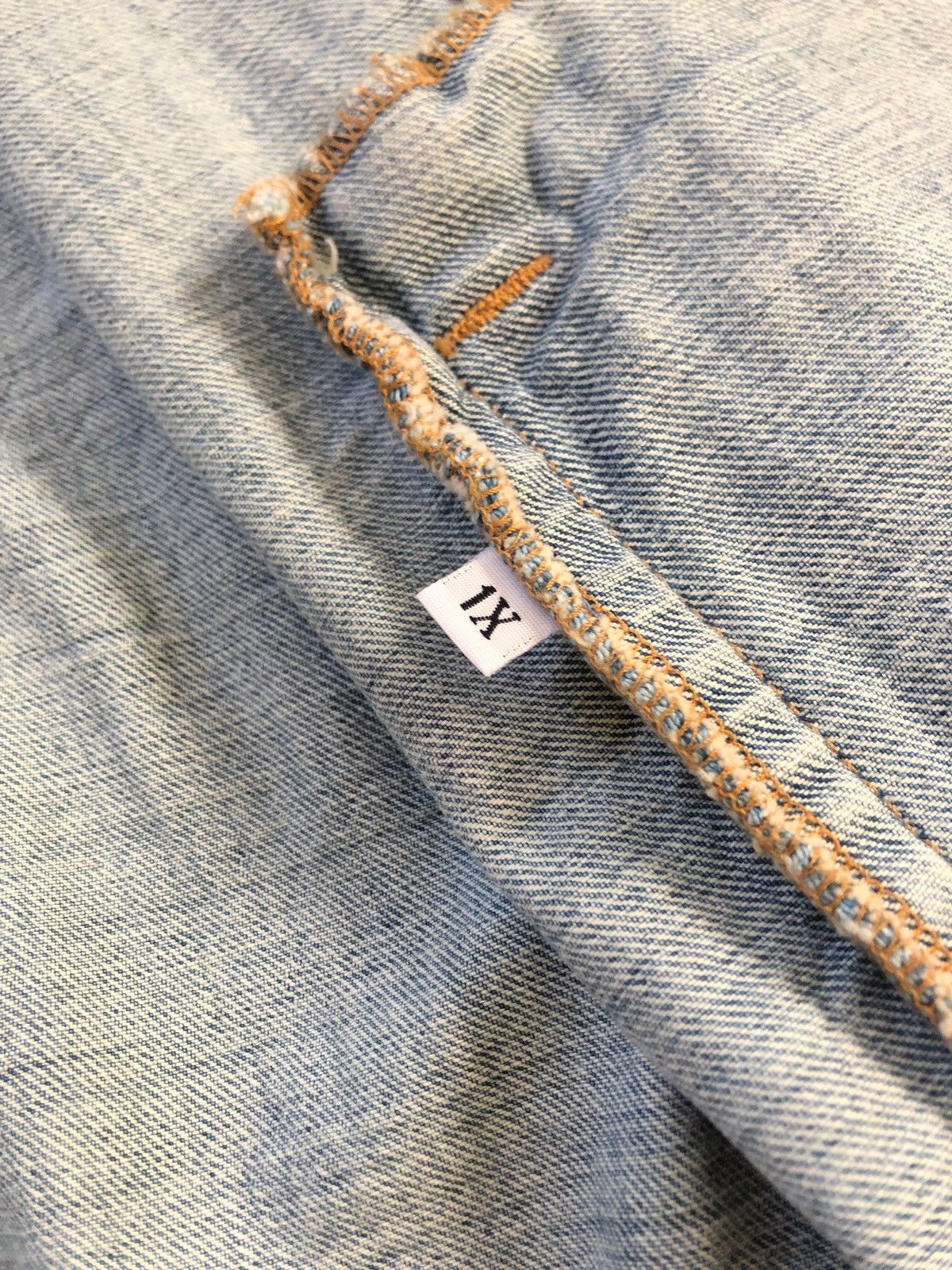 Warren Lotas 2500$ SS18 Beatiful Women Oversized Distressed Denim Jacket Size US XL / EU 56 / 4 - 6 Thumbnail