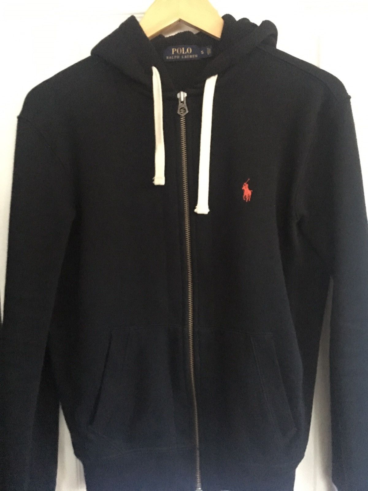 Polo Ralph Lauren Black Polo Hoodie | Grailed