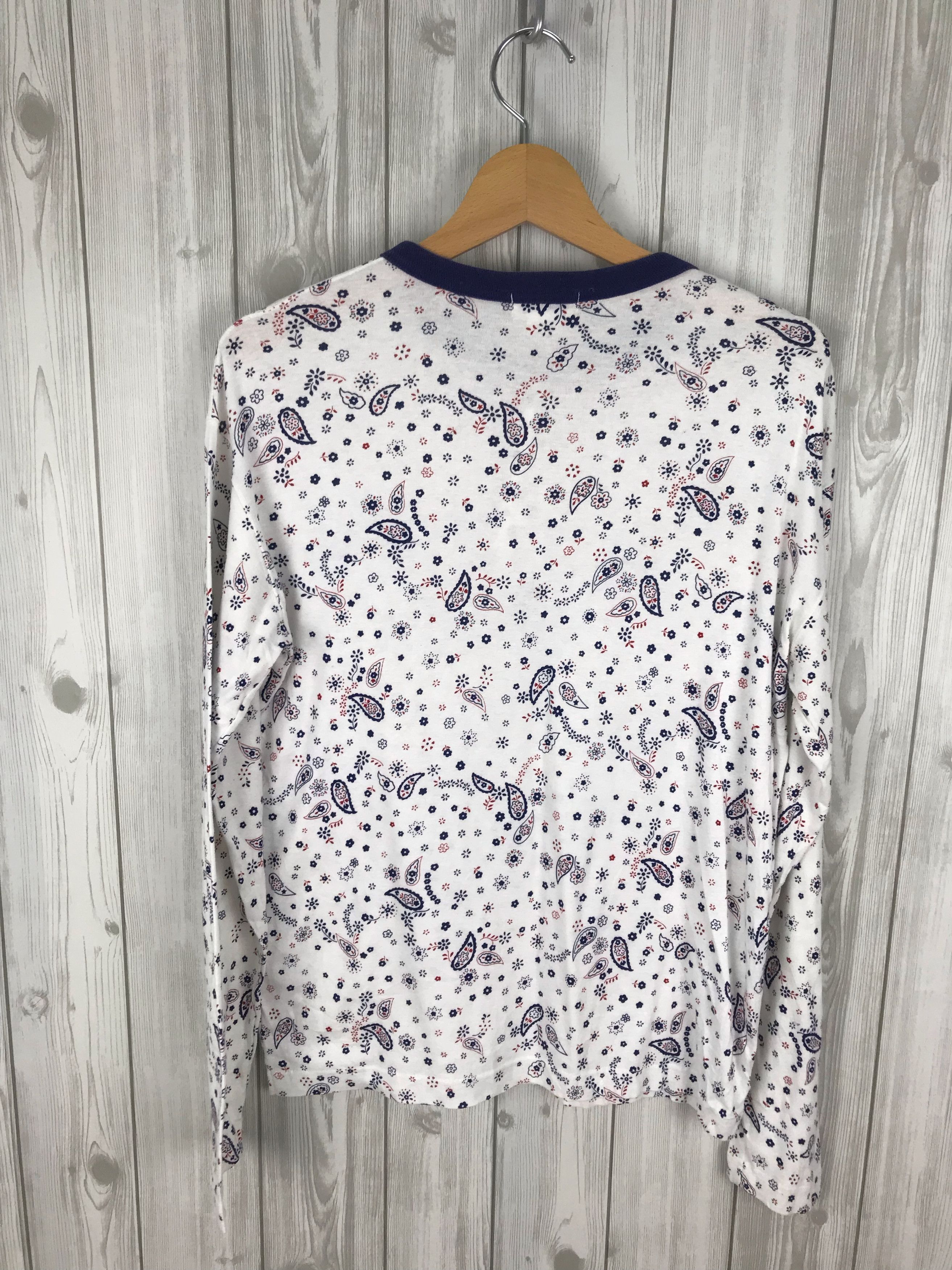 Beams Plus BEAMS BOY Paisley All Over Print Longsleeve Shirt Size US S / EU 44-46 / 1 - 5 Thumbnail