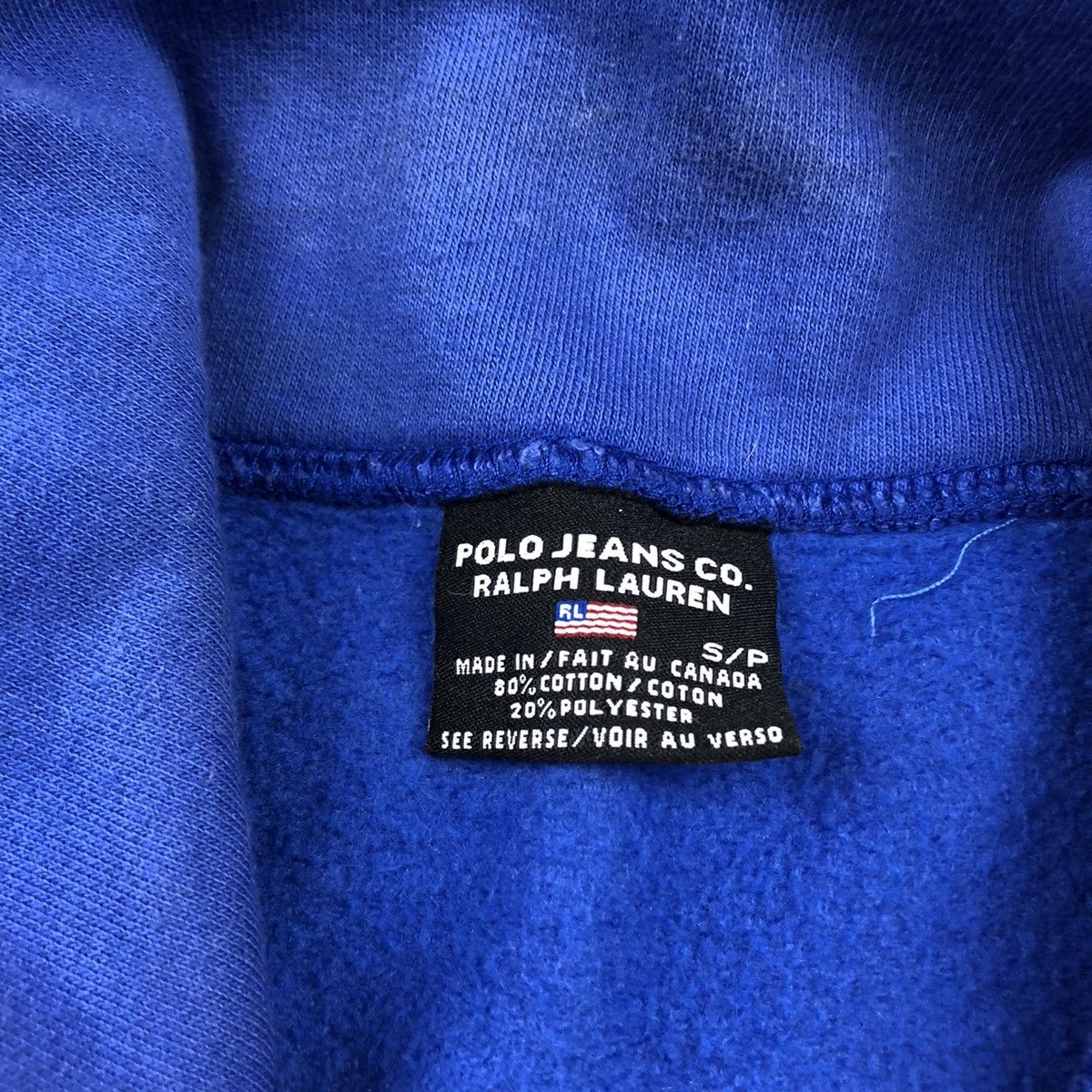 Vintage 90's Polo Jeans Company NASA Logo Track Jacket