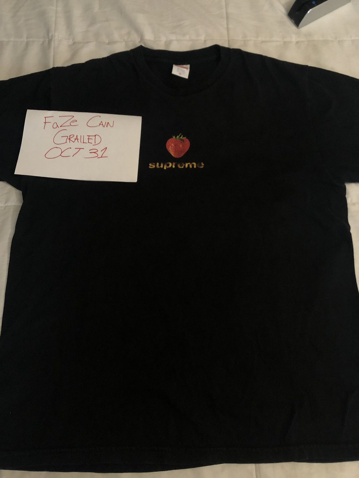 Supreme Supreme Strawberry Tee | Grailed