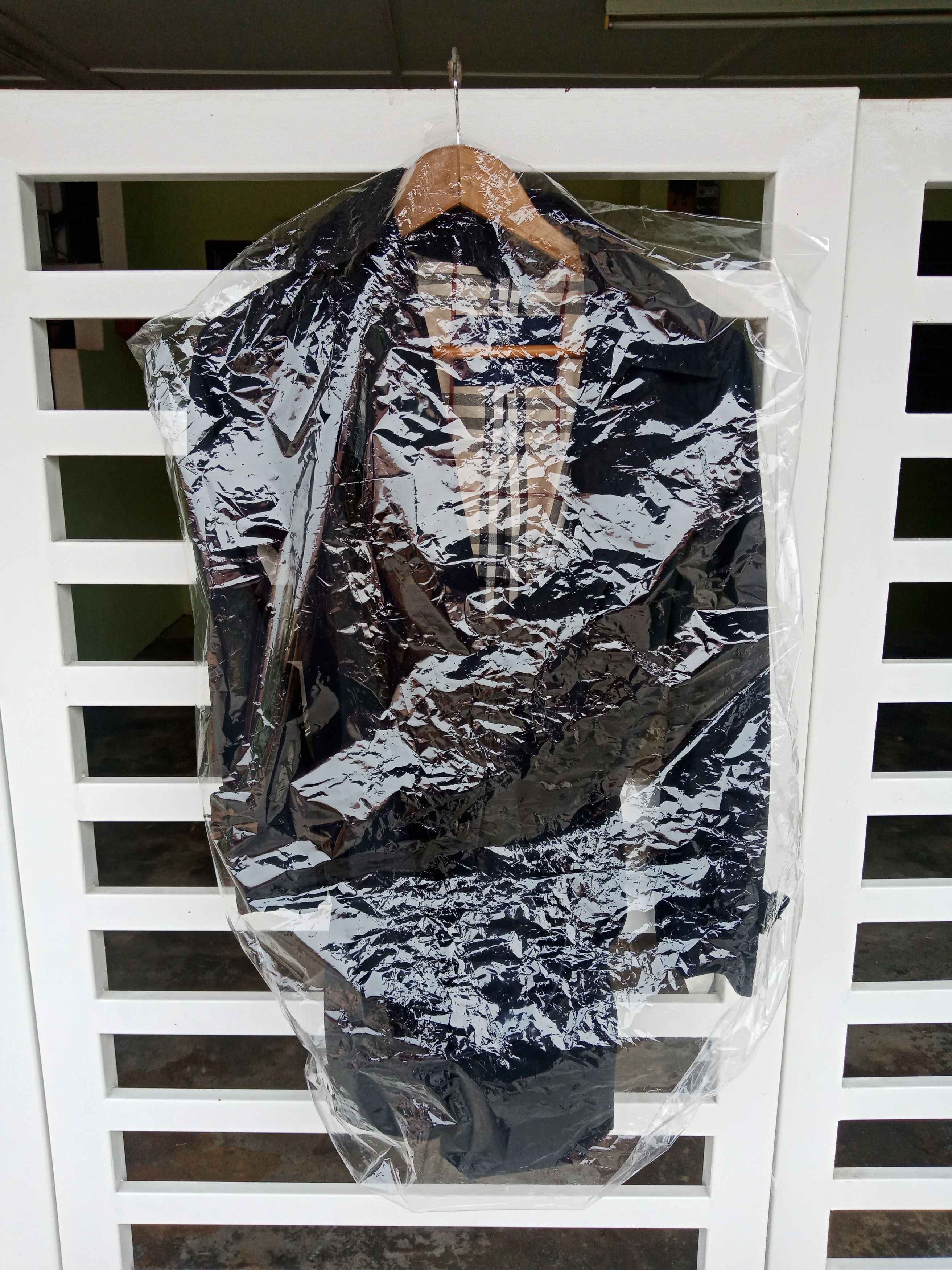 Burberry dry cleaning shop