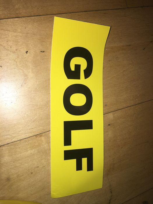 Golf Wang Caution Tape | Grailed