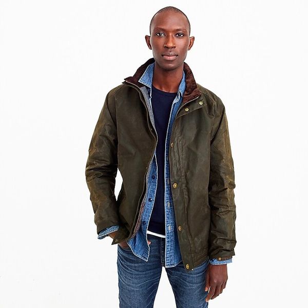 Barbour on sale duxbury jacket