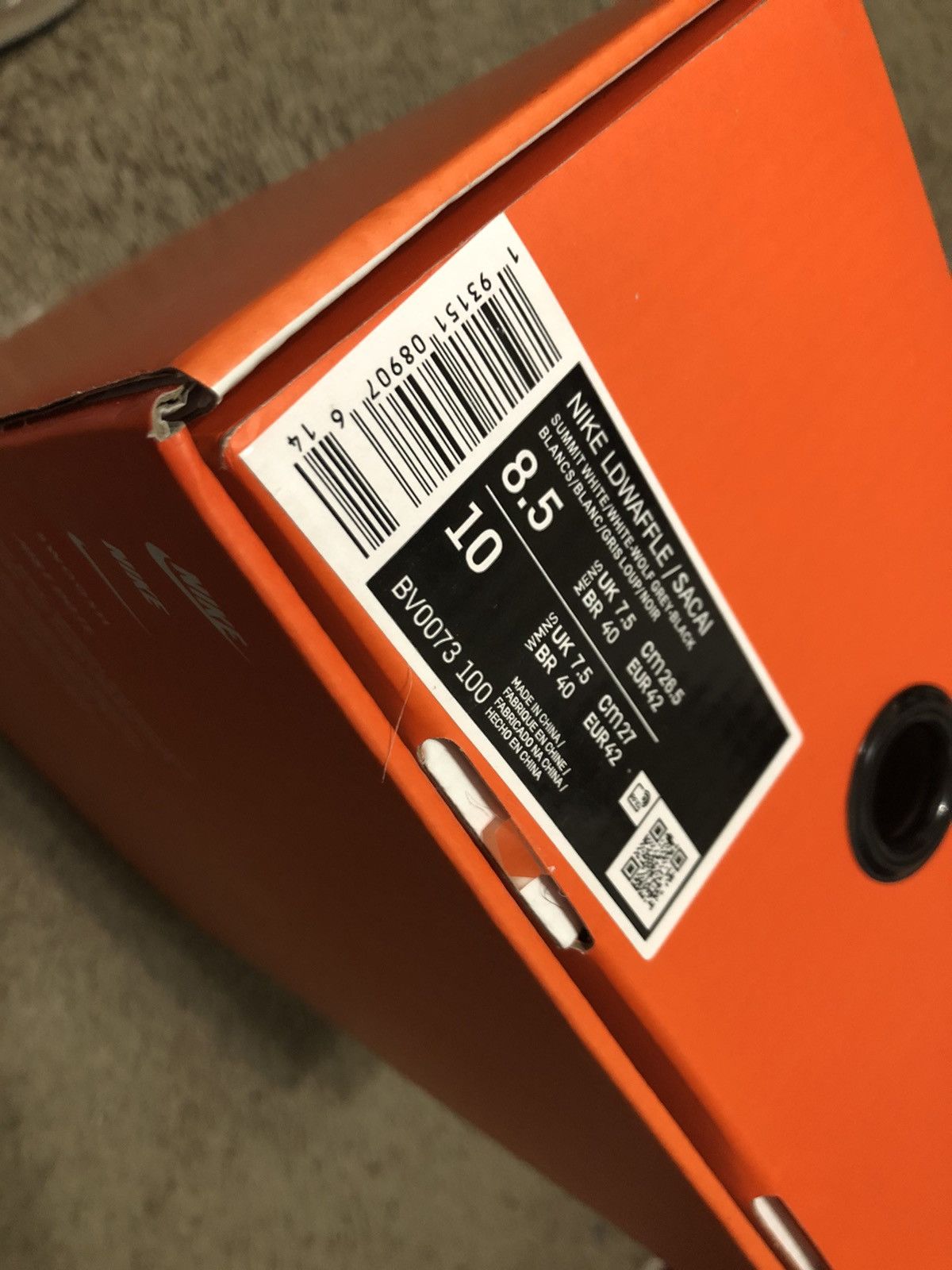 Nike × Sacai Nike Sacai x LDV Waffle Summit White - Worn Once Size US 8.5 / EU 41-42 - 10 Thumbnail