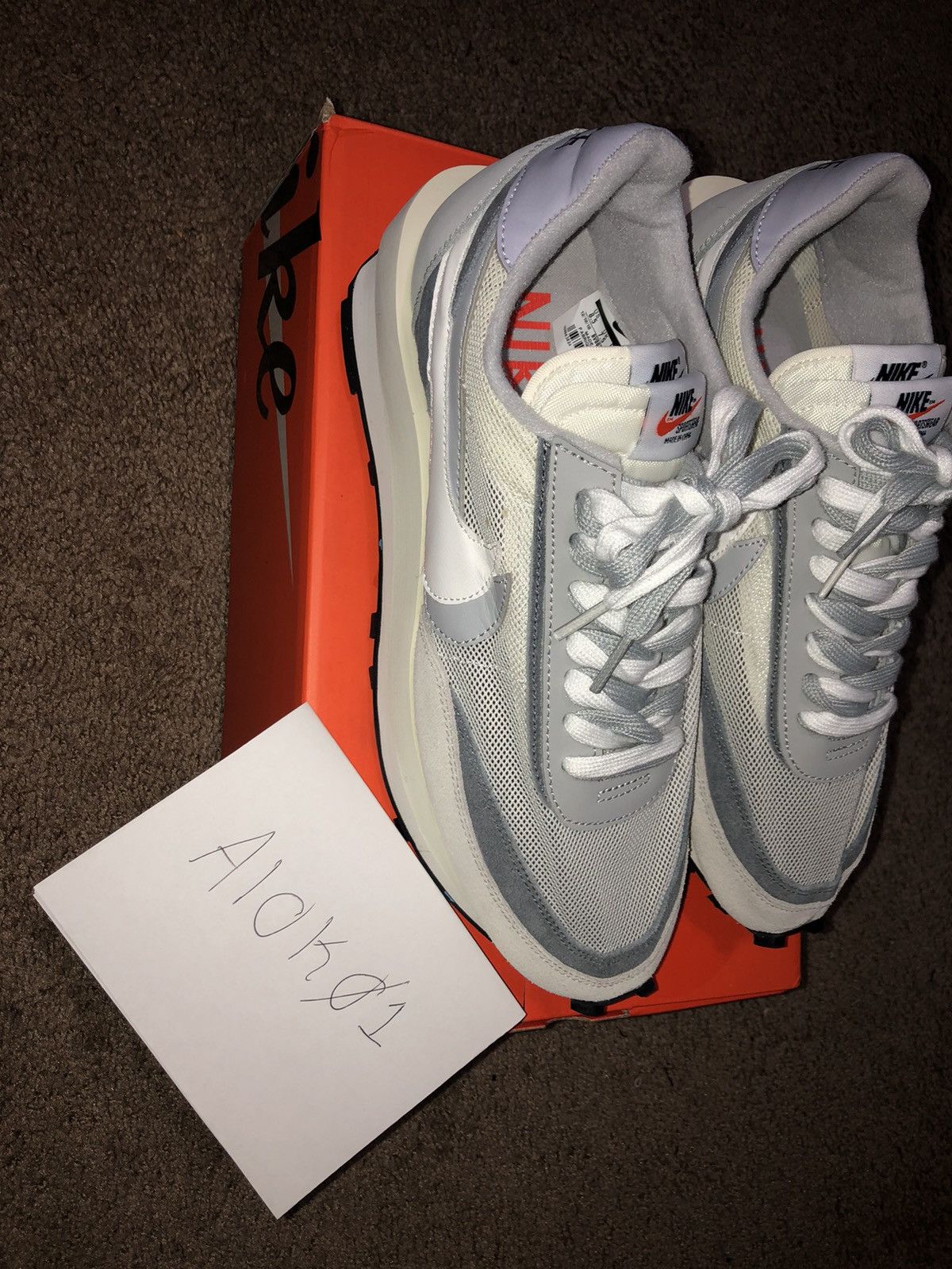 Nike × Sacai Nike Sacai x LDV Waffle Summit White - Worn Once Size US 8.5 / EU 41-42 - 1 Thumbnail