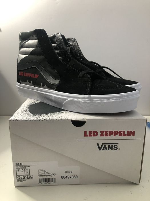 Led zeppelin clearance vans sk8 hi