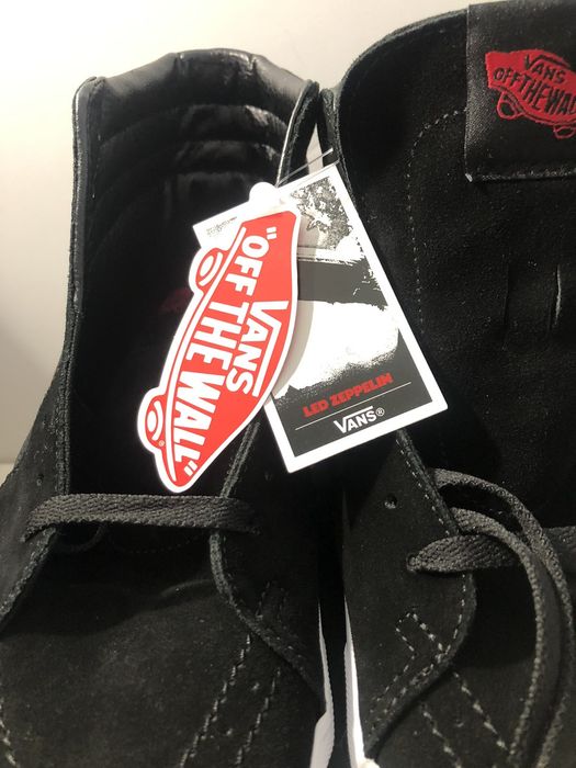 Led zeppelin vans sk8 hi hotsell