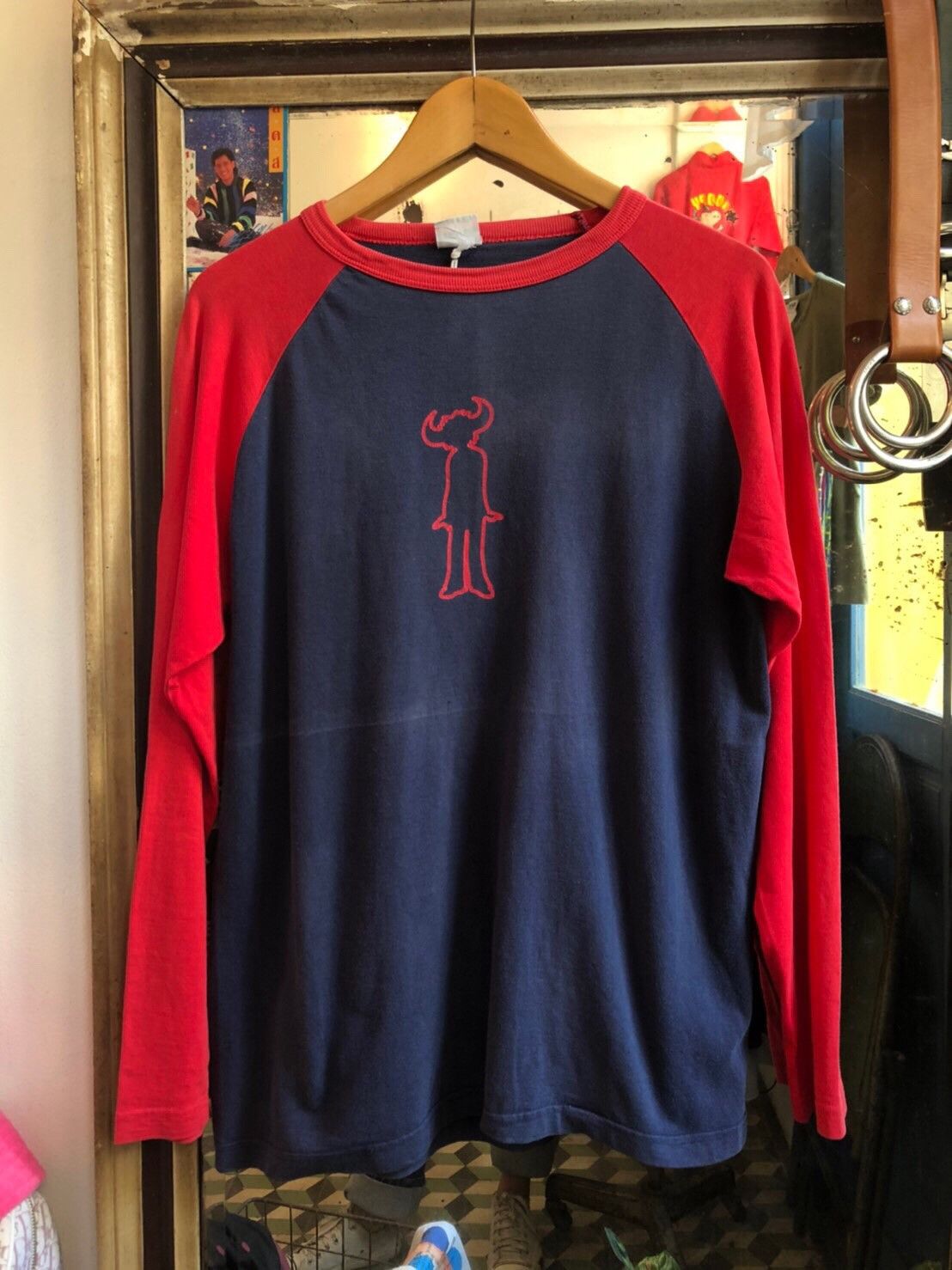 ★超希少★ Levi's silverTab ジャミロクワイ ジャケット Men's] 90-00s Levi's silver tab×Jamiroquai red/navy