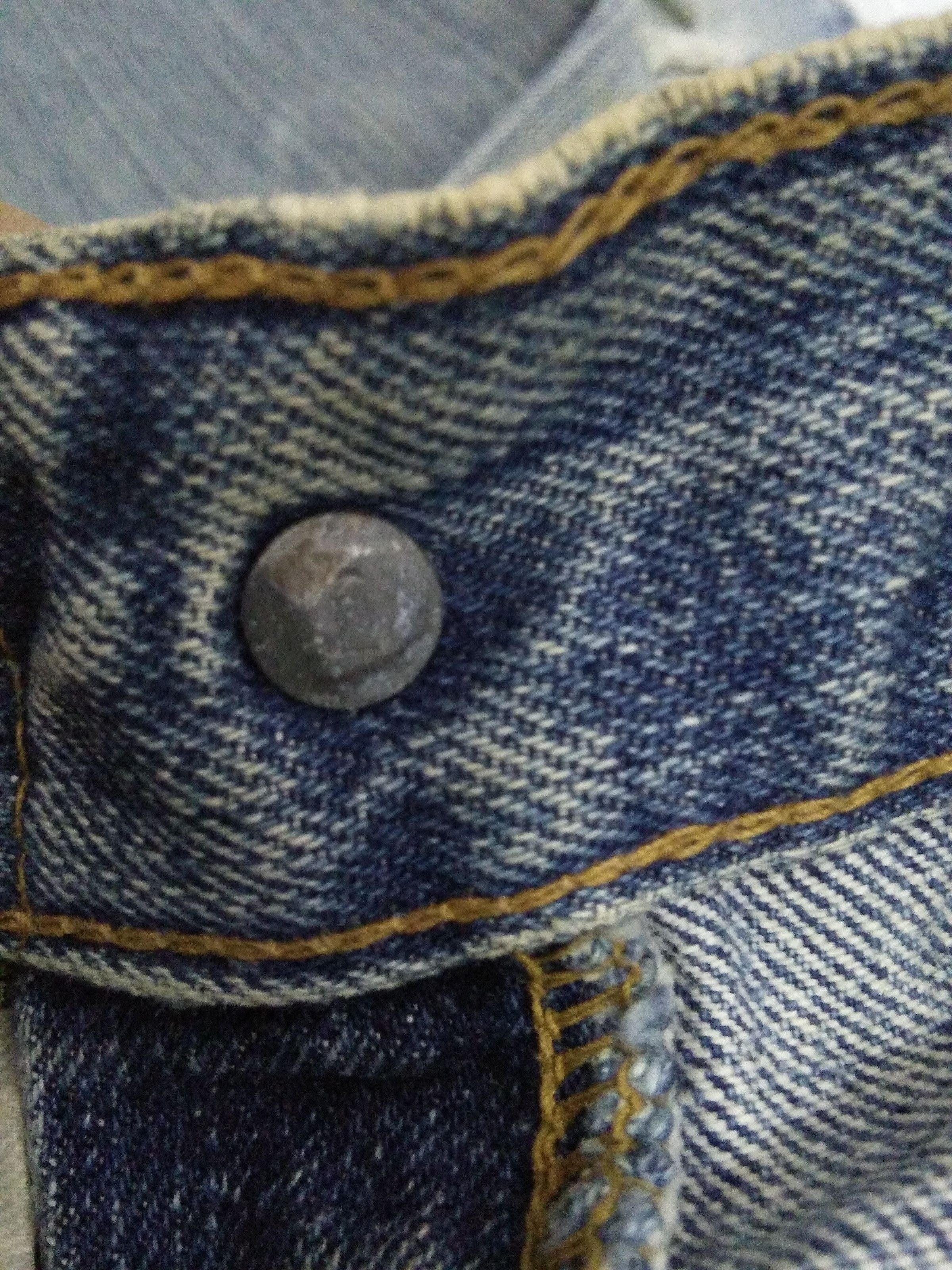 Levi's × Vintage 70s LEVIS 501 SELVEDGE SINGLE STITCH #6 (A648) Size US 28 / EU 44 - 7 Thumbnail