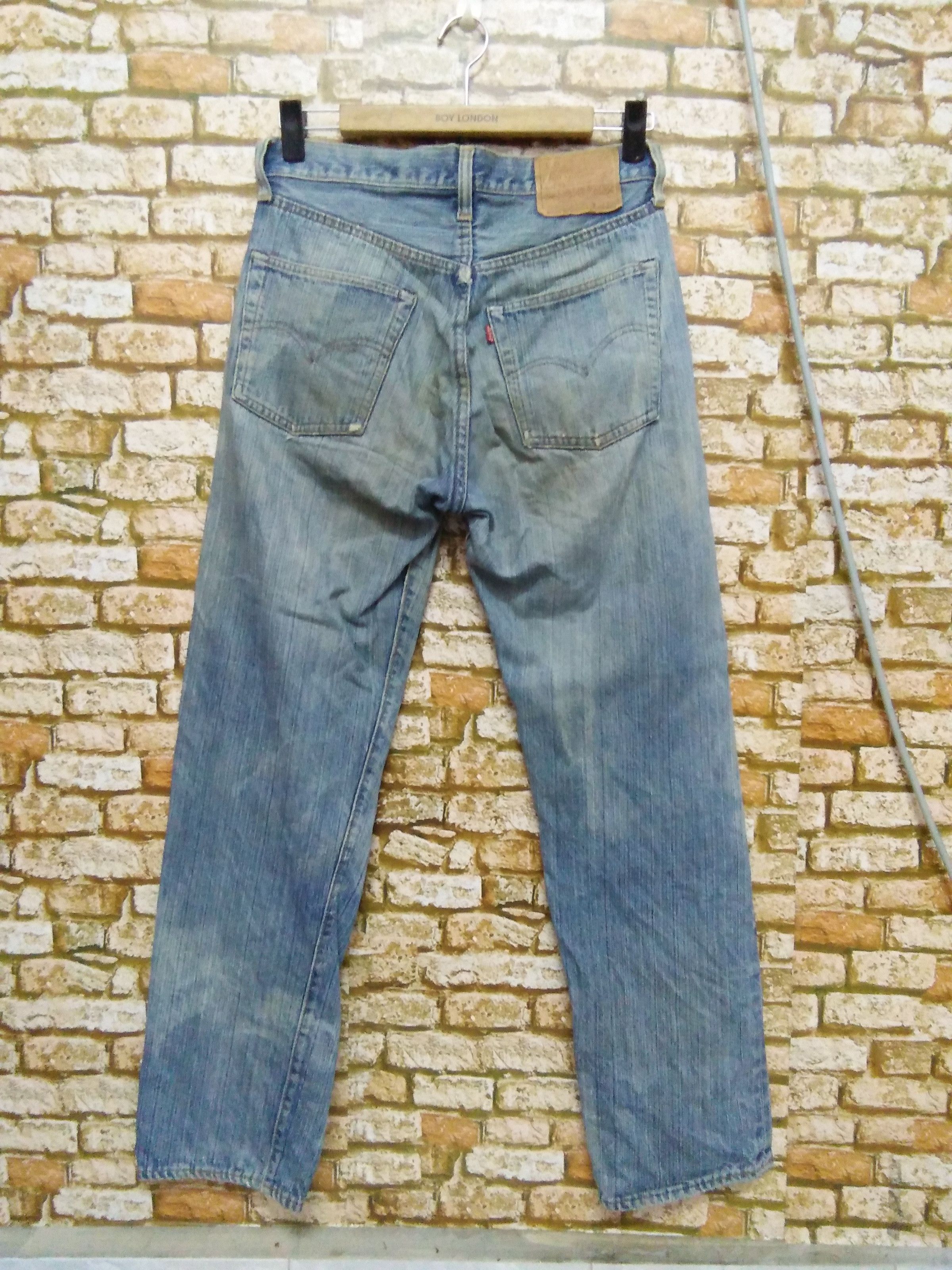 Levi's × Vintage 70s LEVIS 501 SELVEDGE SINGLE STITCH #6 (A648) Size US 28 / EU 44 - 3 Thumbnail